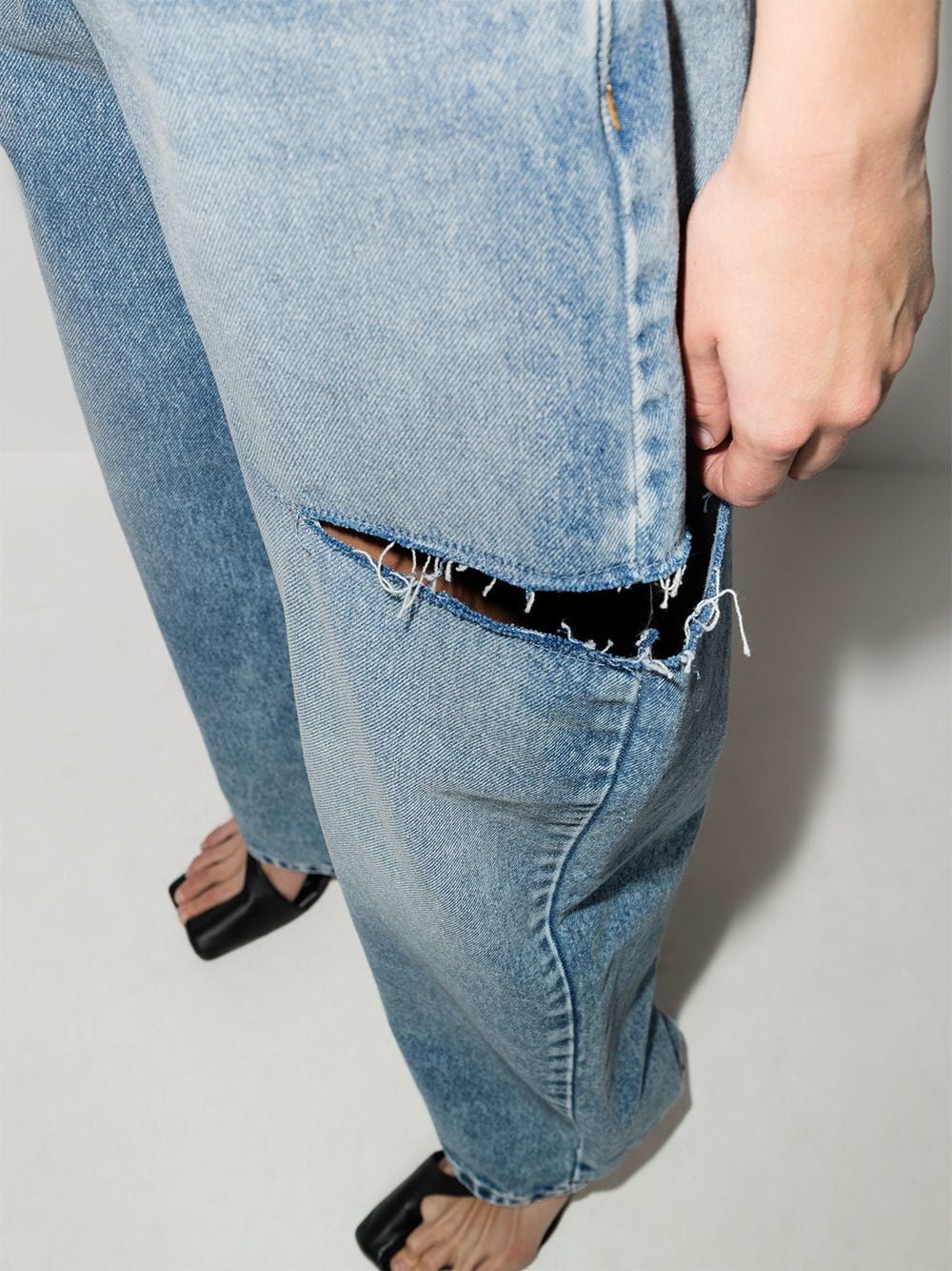 Maison Margiela DENIM COTTON JEANS Size 26" / US 2 / IT 38 - 4 Thumbnail