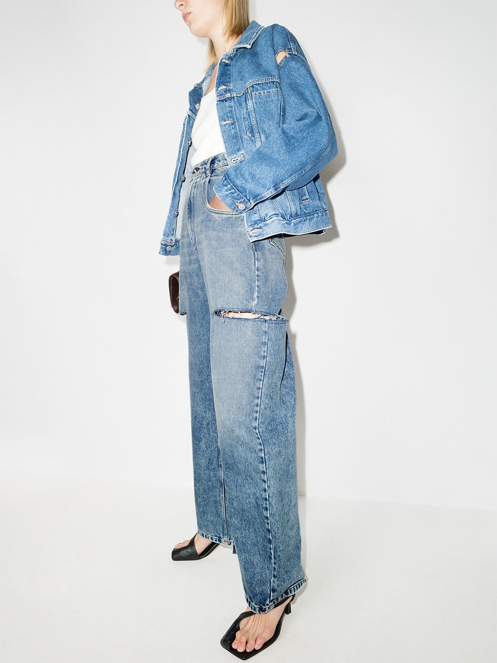 Maison Margiela DENIM COTTON JEANS Size 26" / US 2 / IT 38 - 5 Thumbnail
