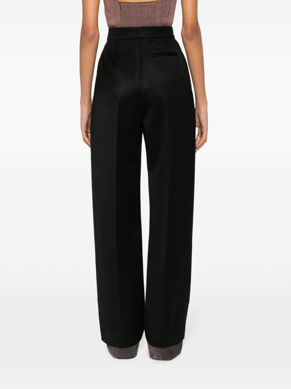 Loewe WOOL HIGH WAISTED TROUSERS Size 27" / US 4 / IT 40 - 4 Thumbnail