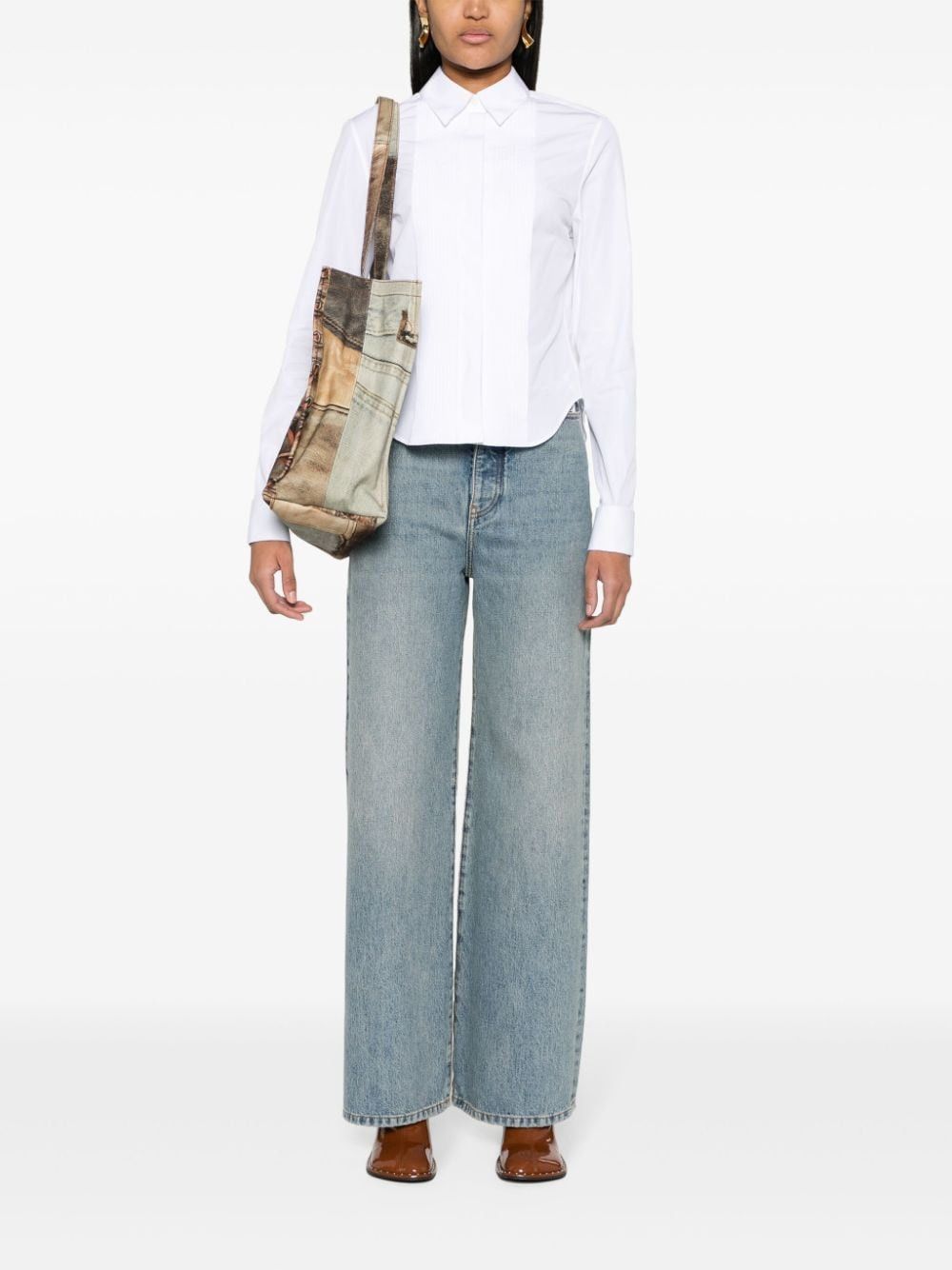 Loewe COTTON SHIRT Size S / US 4 / IT 40 - 5 Thumbnail