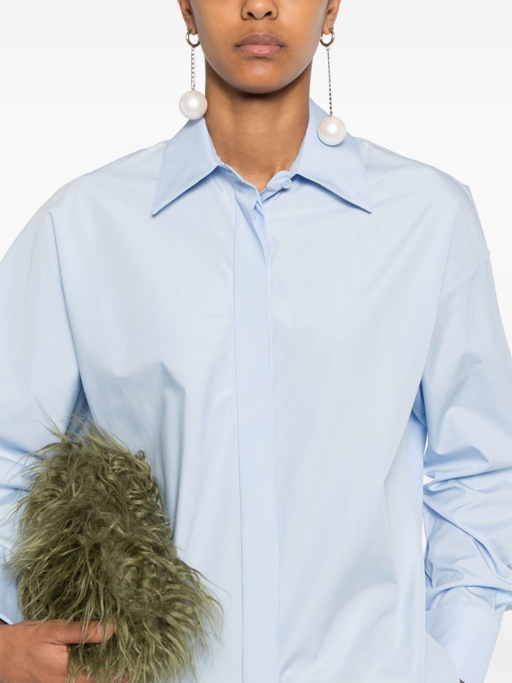 Loewe COTTON SHIRT Size XS / US 0-2 / IT 36-38 - 2 Thumbnail