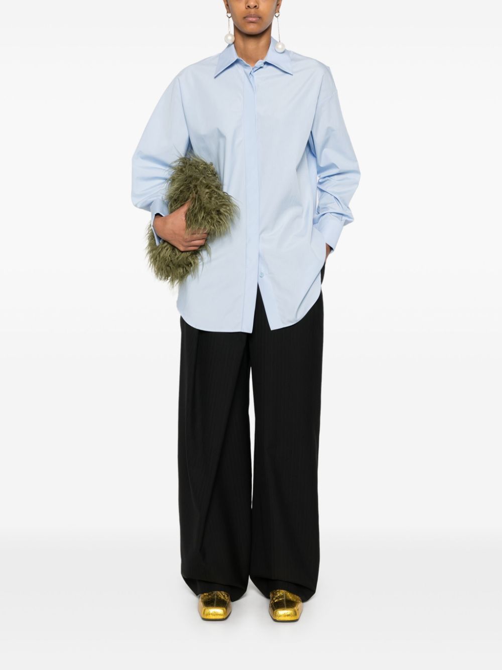 Loewe COTTON SHIRT Size XS / US 0-2 / IT 36-38 - 5 Thumbnail