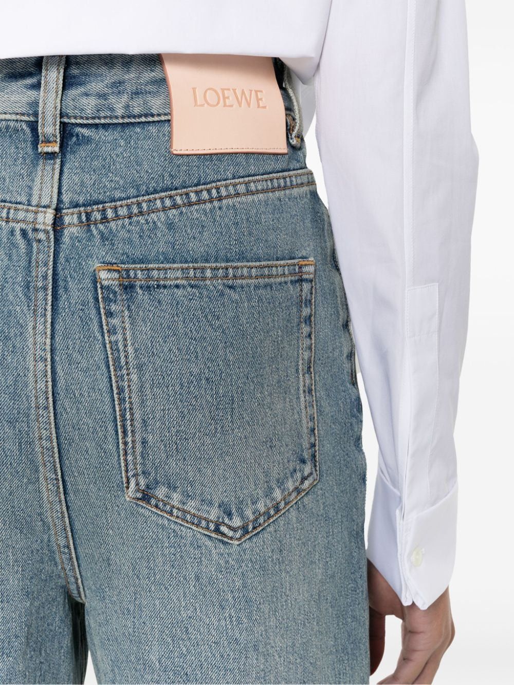 Loewe DENIM HIGH-WASITED JEANS Size 26" / US 2 / IT 38 - 4 Thumbnail