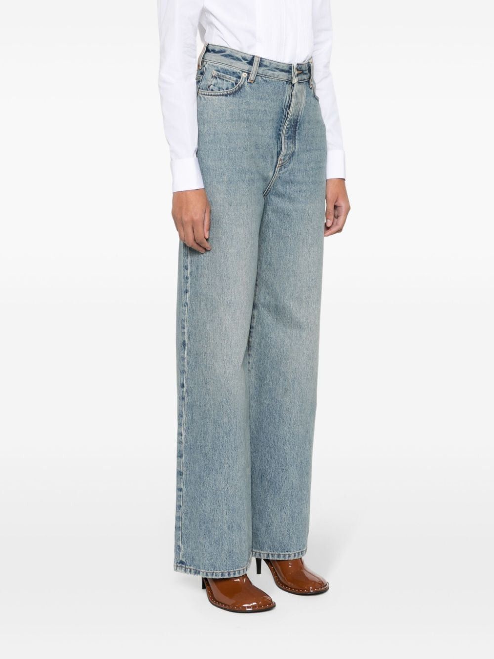 Loewe HIGH WAISTED DENIM JEANS Size 27" / US 4 / IT 40 - 3 Thumbnail