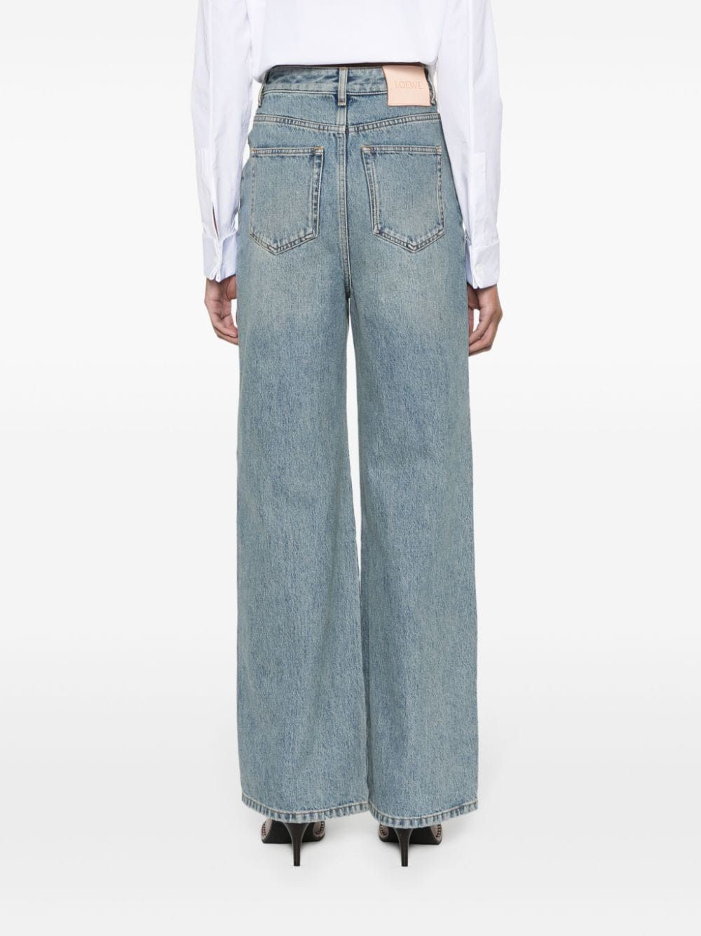 Loewe HIGH WAISTED DENIM JEANS Size 27" / US 4 / IT 40 - 2 Thumbnail