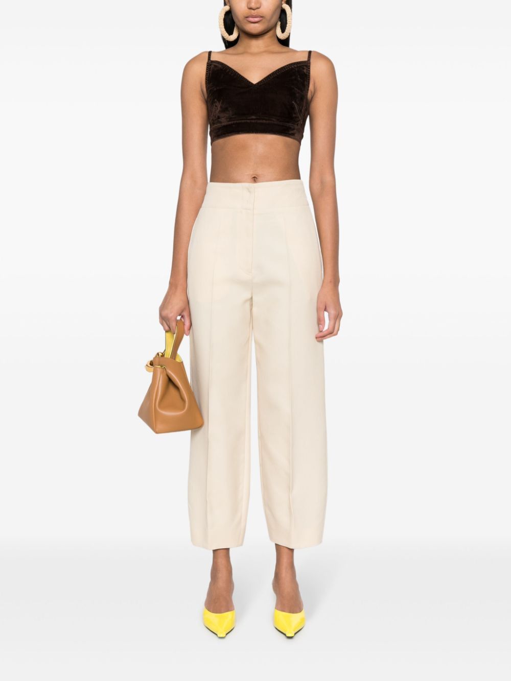 Loewe DENIM CROPPED STRAPPY TOP Size S / US 4 / IT 40 - 2 Thumbnail