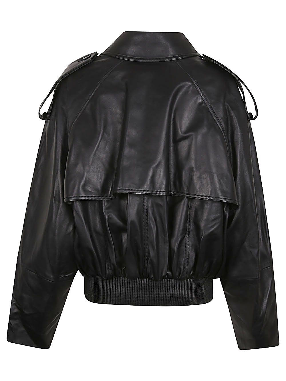 Loewe LEATHER CROPPED TRENCH Size S / US 4 / IT 40 - 2 Thumbnail