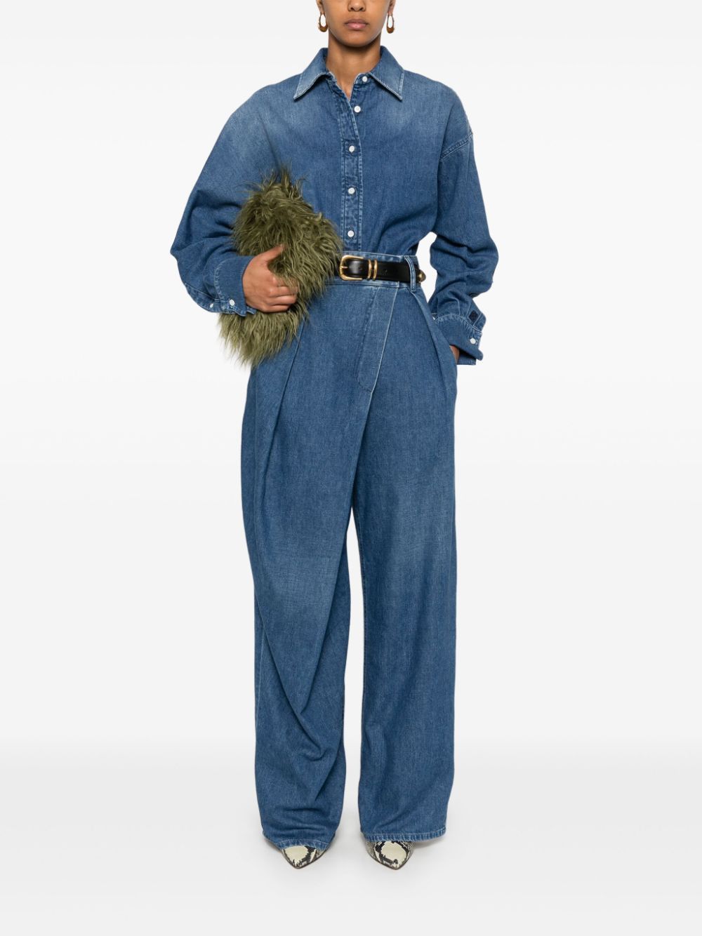 Loewe DENIM COTTON SHIRT Size S / US 4 / IT 40 - 4 Thumbnail
