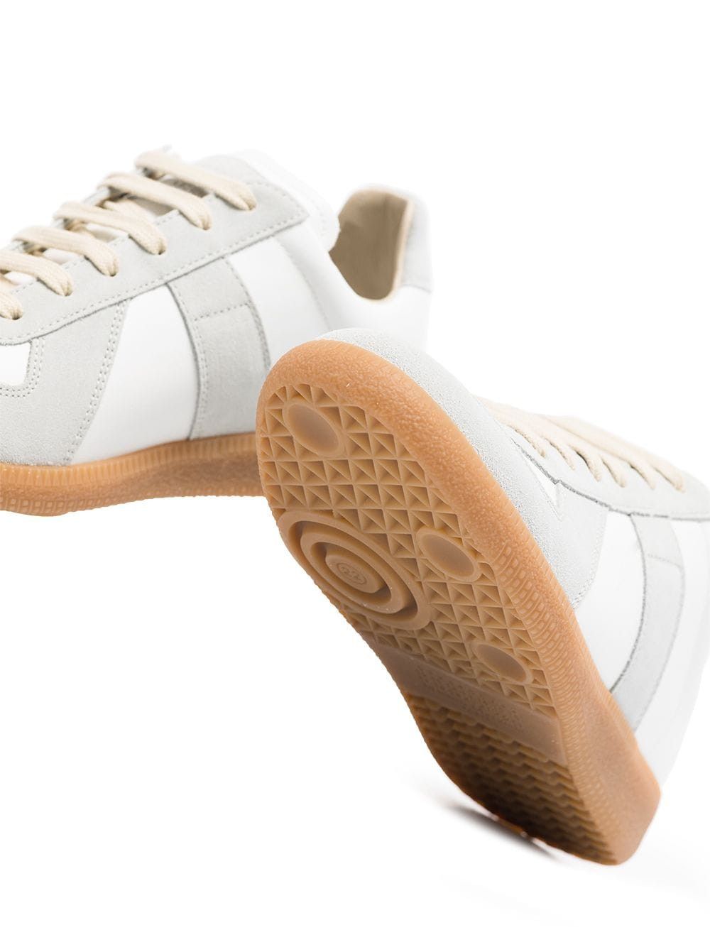 Maison Margiela REPLICA LEATHER SNEAKERS Size US 6 / IT 36 - 3 Thumbnail
