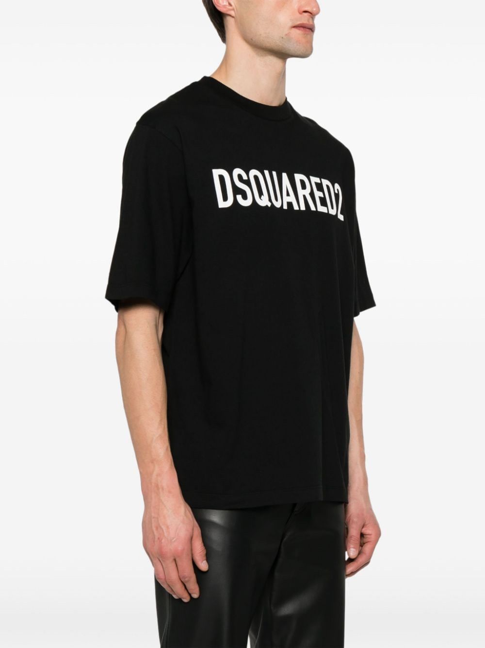 Dsquared2 LOGO COTTON T-SHIRT Size US M / EU 48-50 / 2 - 5 Thumbnail
