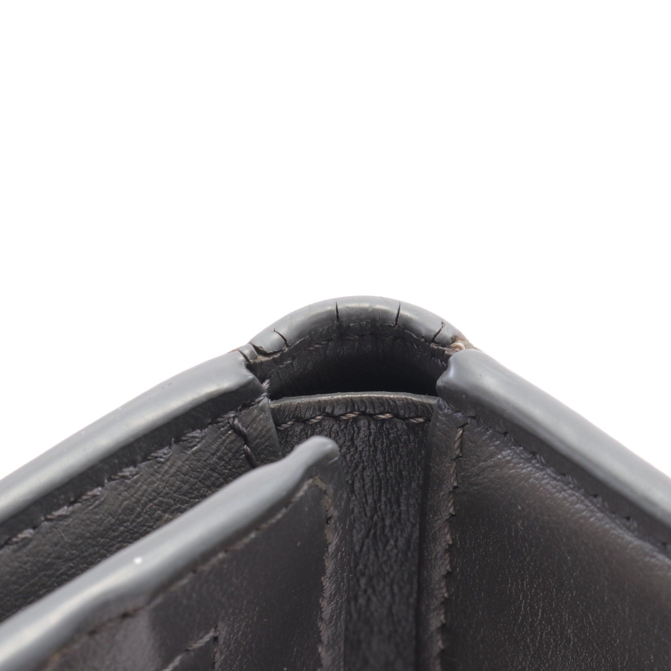 Celine Celine Medium Strap Wallet Bi-Fold Leather Gray Pink Size ONE SIZE - 7 Thumbnail