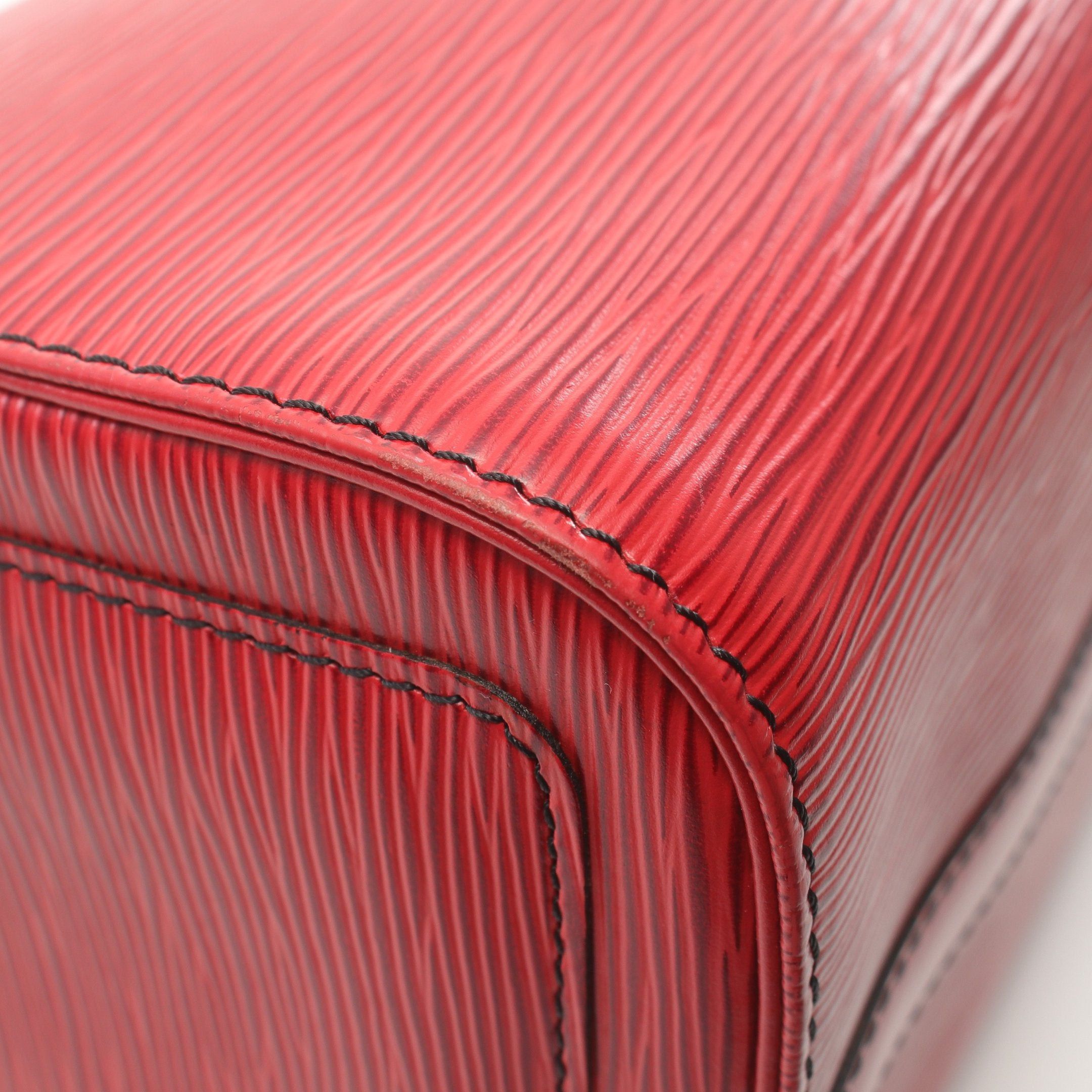 Louis Vuitton Louis Vuitton Speedy 30 Epi Castilian Red Handbag Leather Size ONE SIZE - 7 Thumbnail