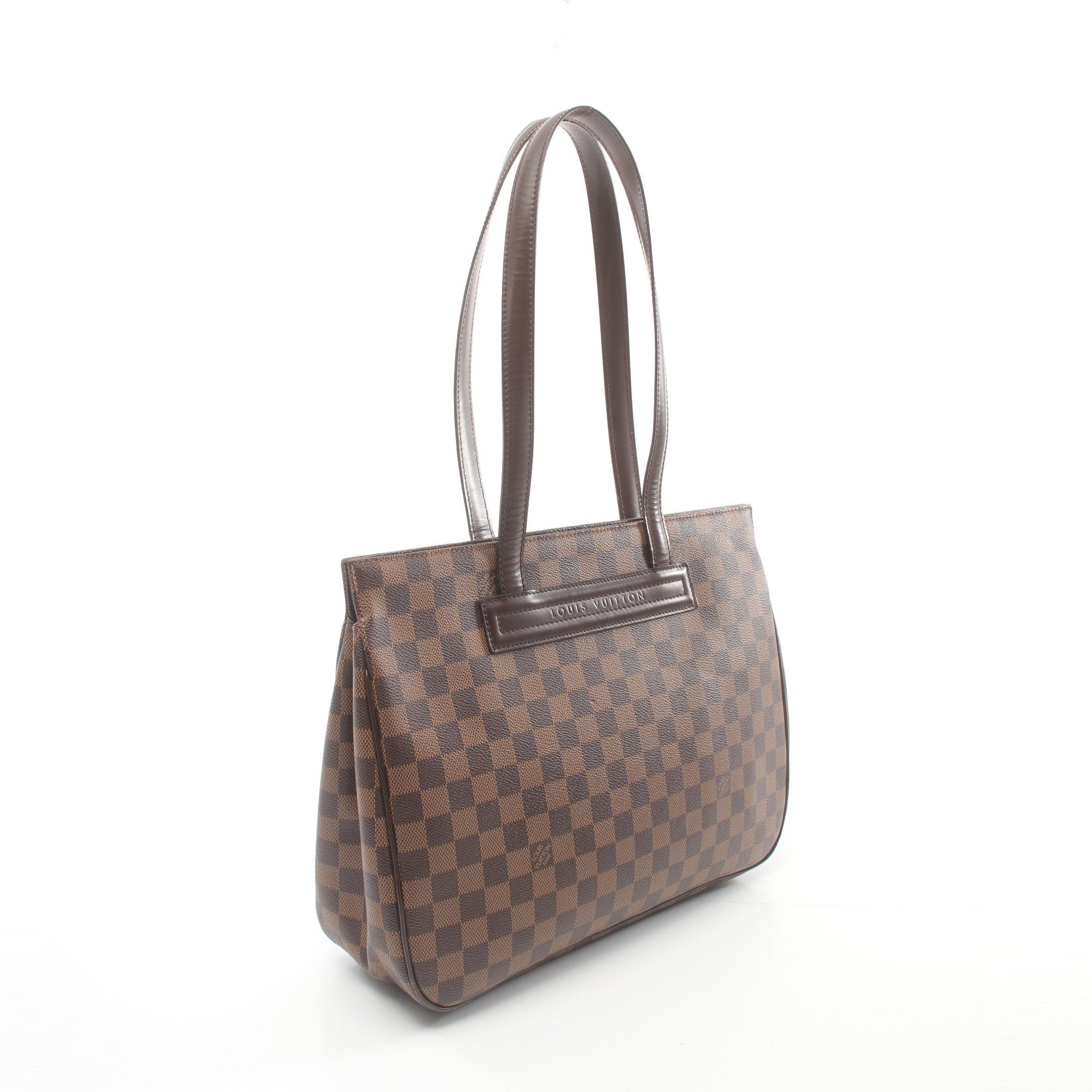 Louis Vuitton Louis Vuitton Parioli Pm Damier Ebene Shoulder Bag Tote Leather Brown Size ONE SIZE - 2 Thumbnail