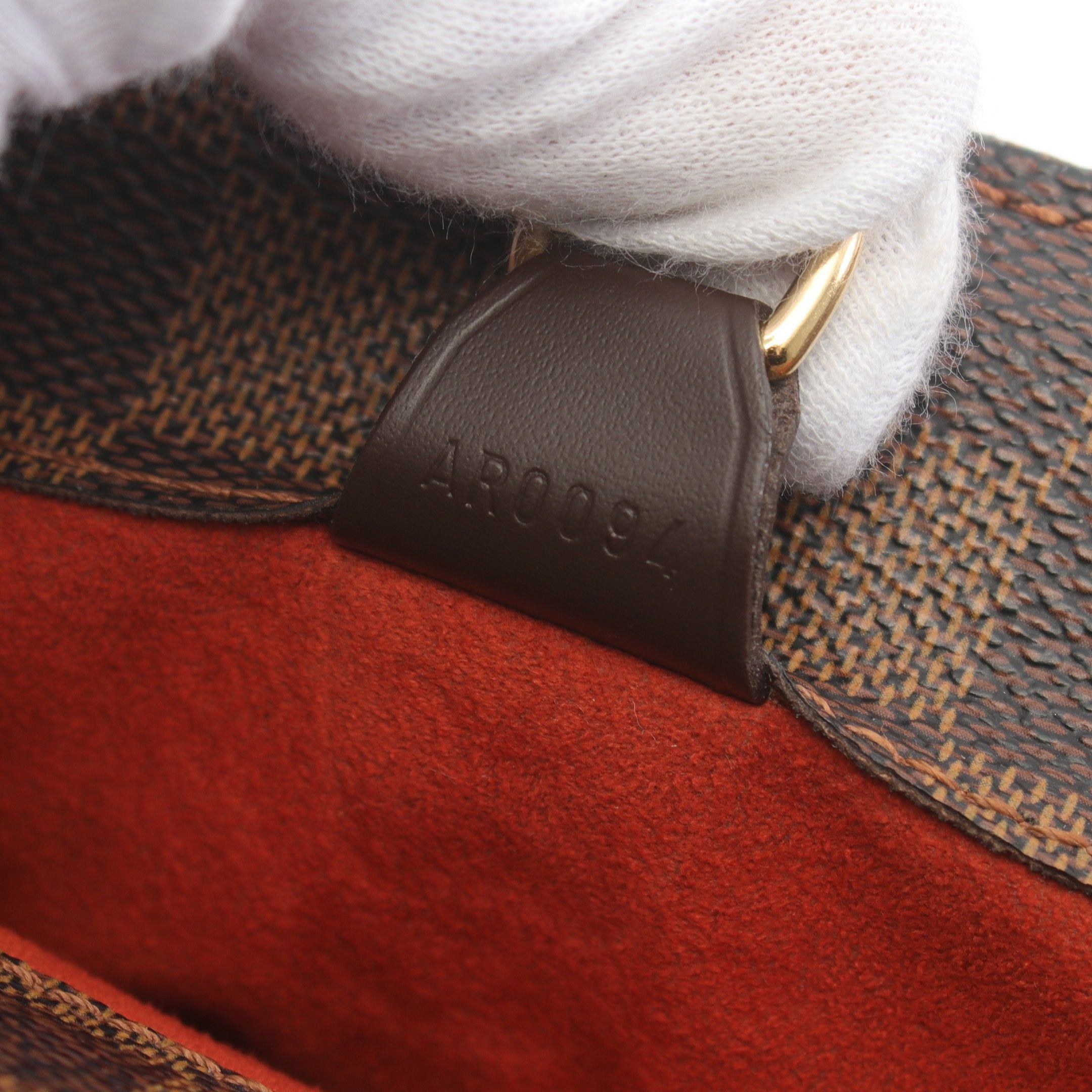 Louis Vuitton Louis Vuitton Parioli Pm Damier Ebene Shoulder Bag Tote Leather Brown Size ONE SIZE - 5 Thumbnail