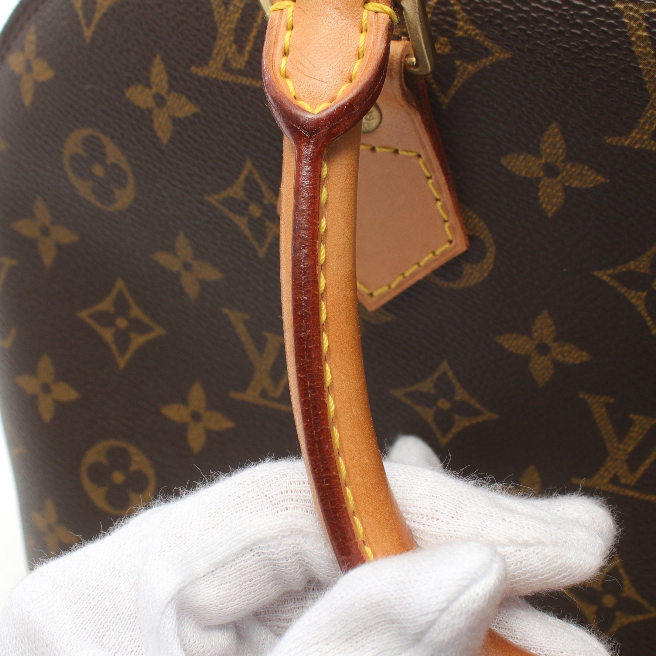 Louis Vuitton Louis Vuitton Alma Pm Monogram Handbag Leather Brown Size ONE SIZE - 9 Thumbnail