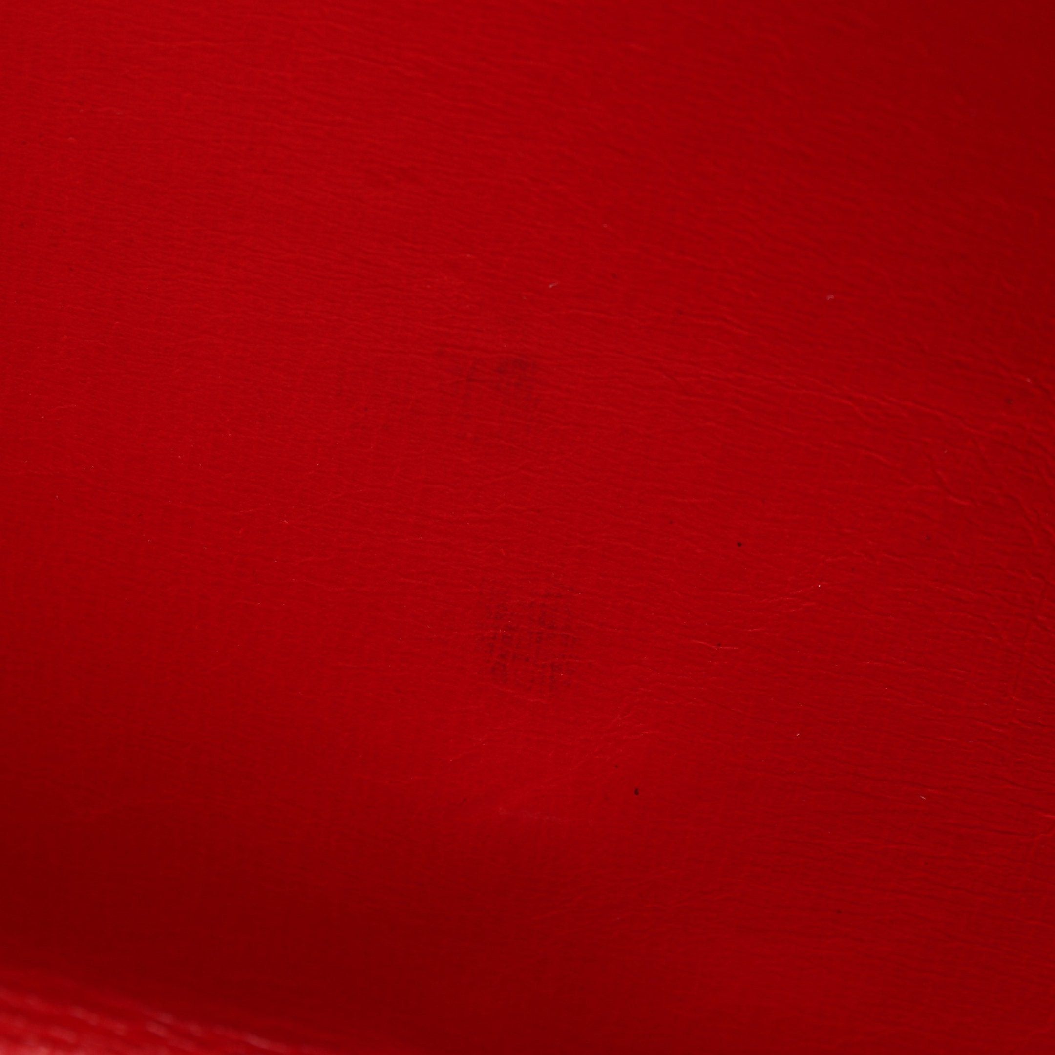 Louis Vuitton Louis Vuitton Aegean Opera Clutch Bag Leather Red Size ONE SIZE - 9 Thumbnail