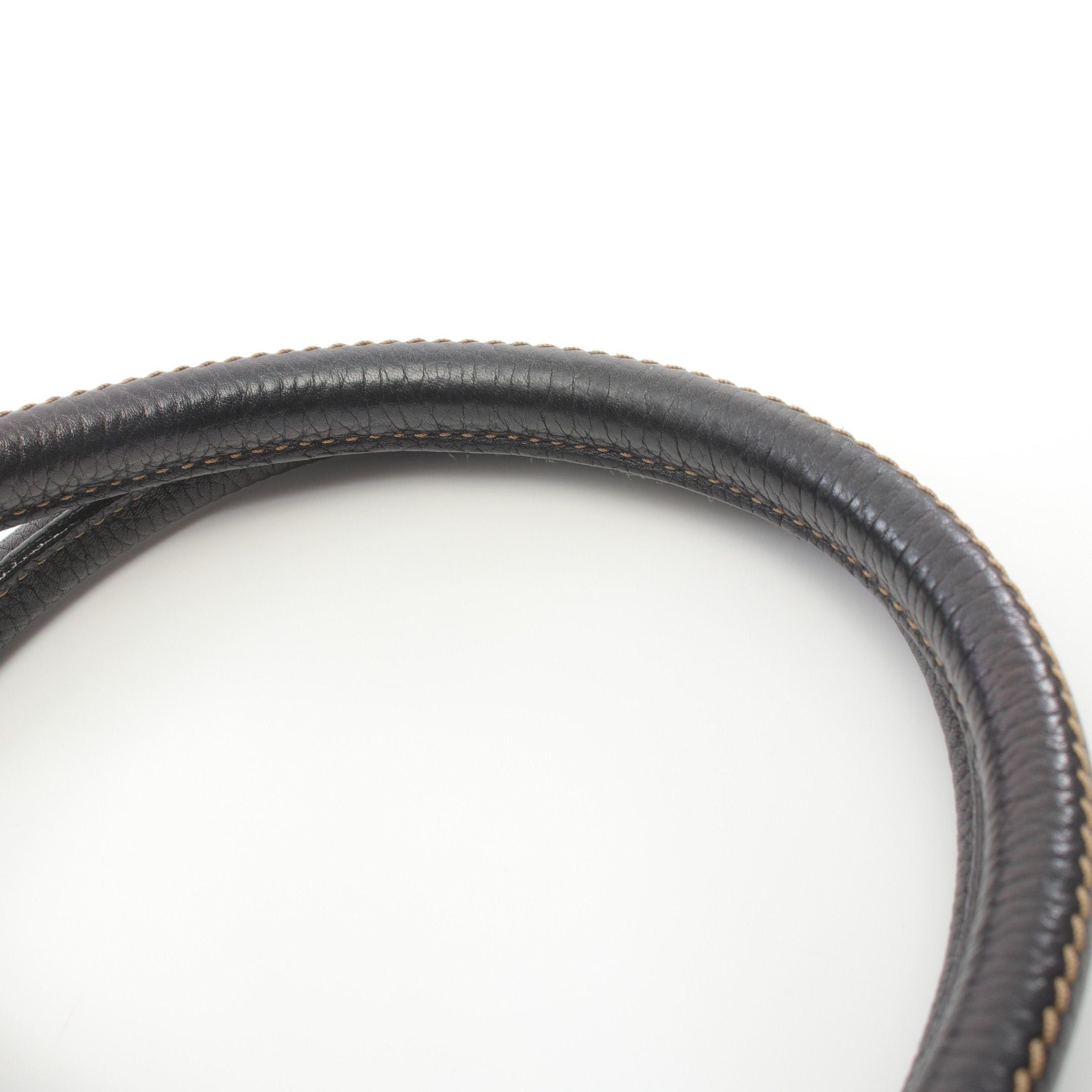 Chanel Chanel Handbag Leather Black Silver Hardware Tassel Size ONE SIZE - 9 Thumbnail
