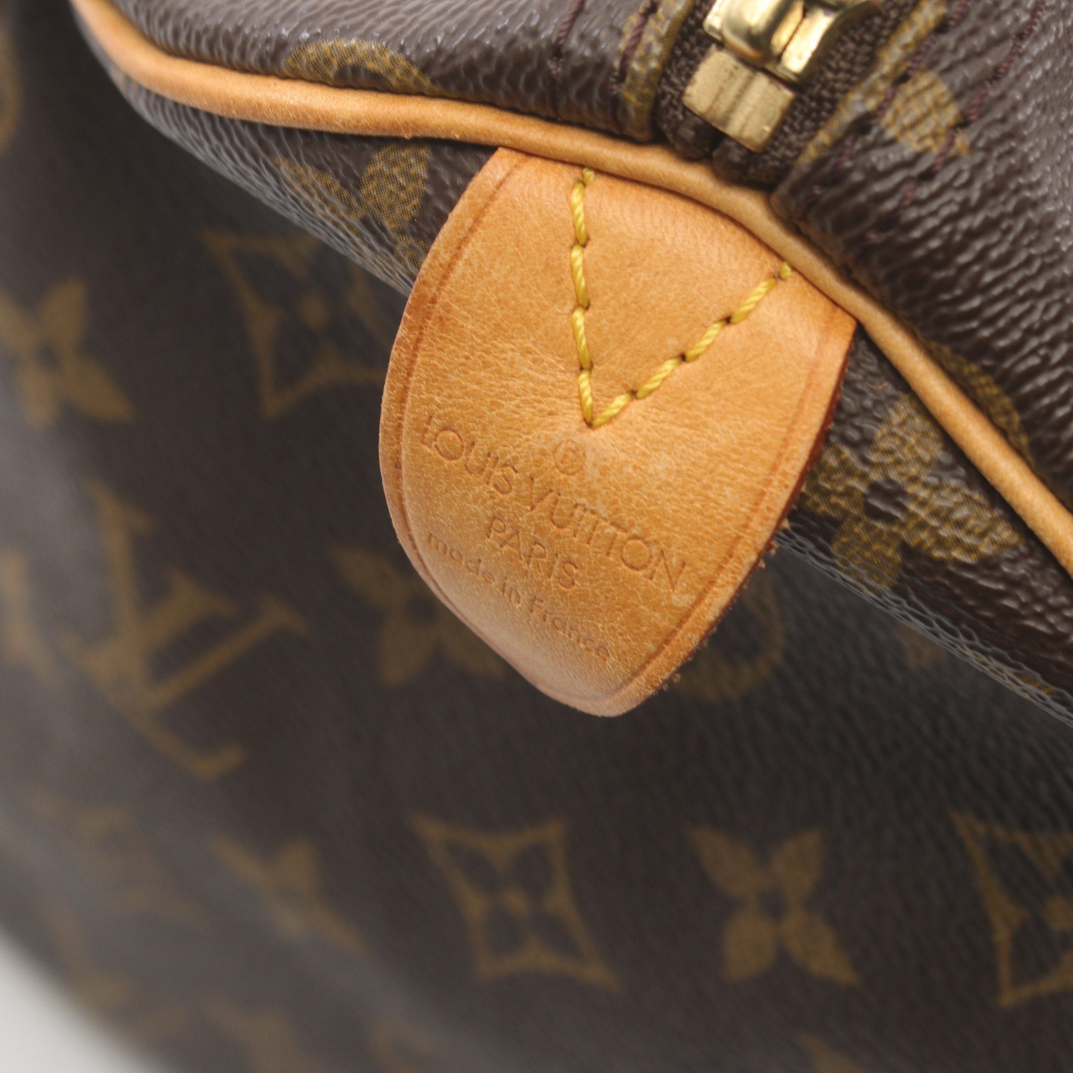 Louis Vuitton Louis Vuitton Speedy 30 Monogram Handbag Leather Brown Size ONE SIZE - 4 Thumbnail