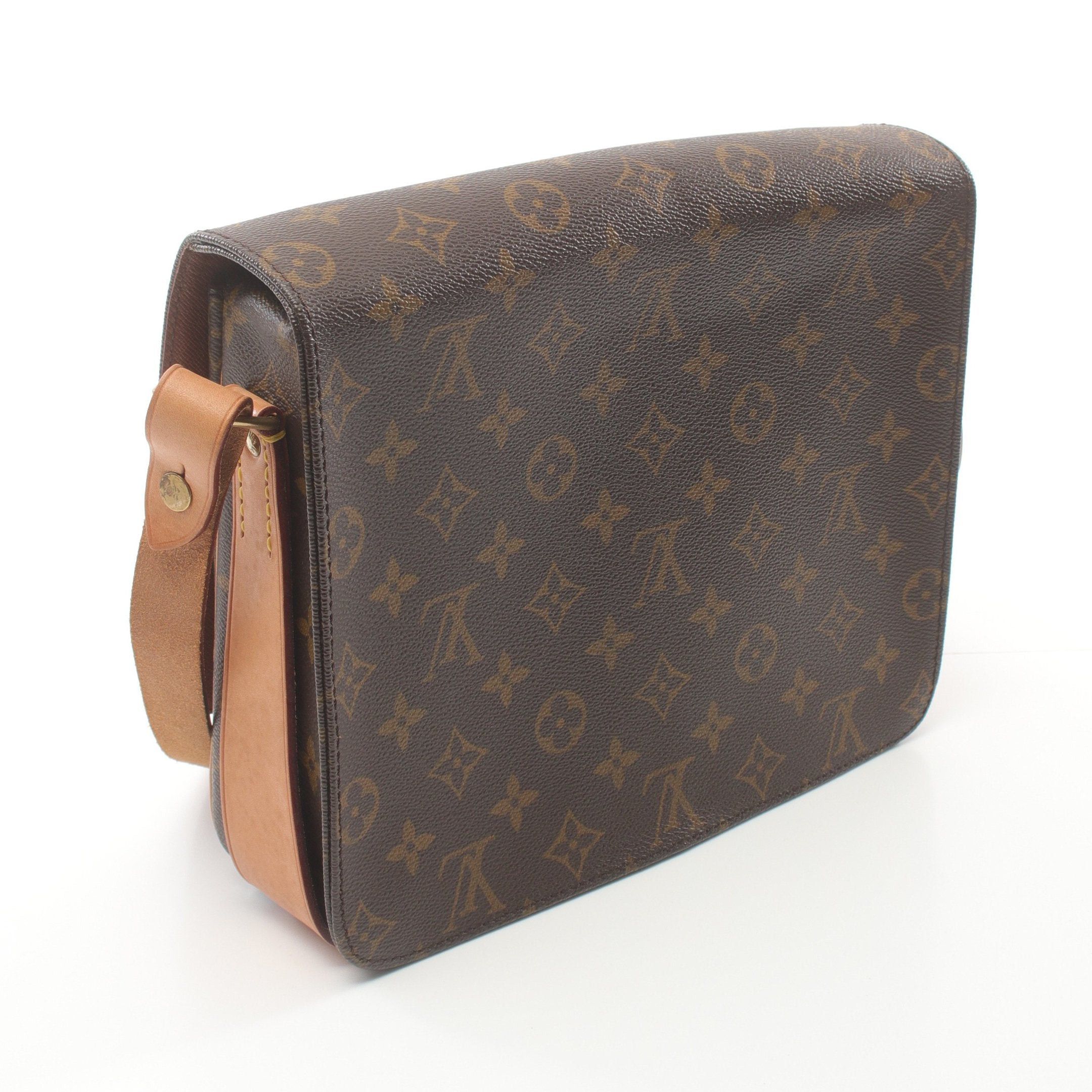 Louis Vuitton Louis Vuitton Cartesier Gm Monogram Shoulder Bag Leather Brown Size ONE SIZE - 2 Thumbnail