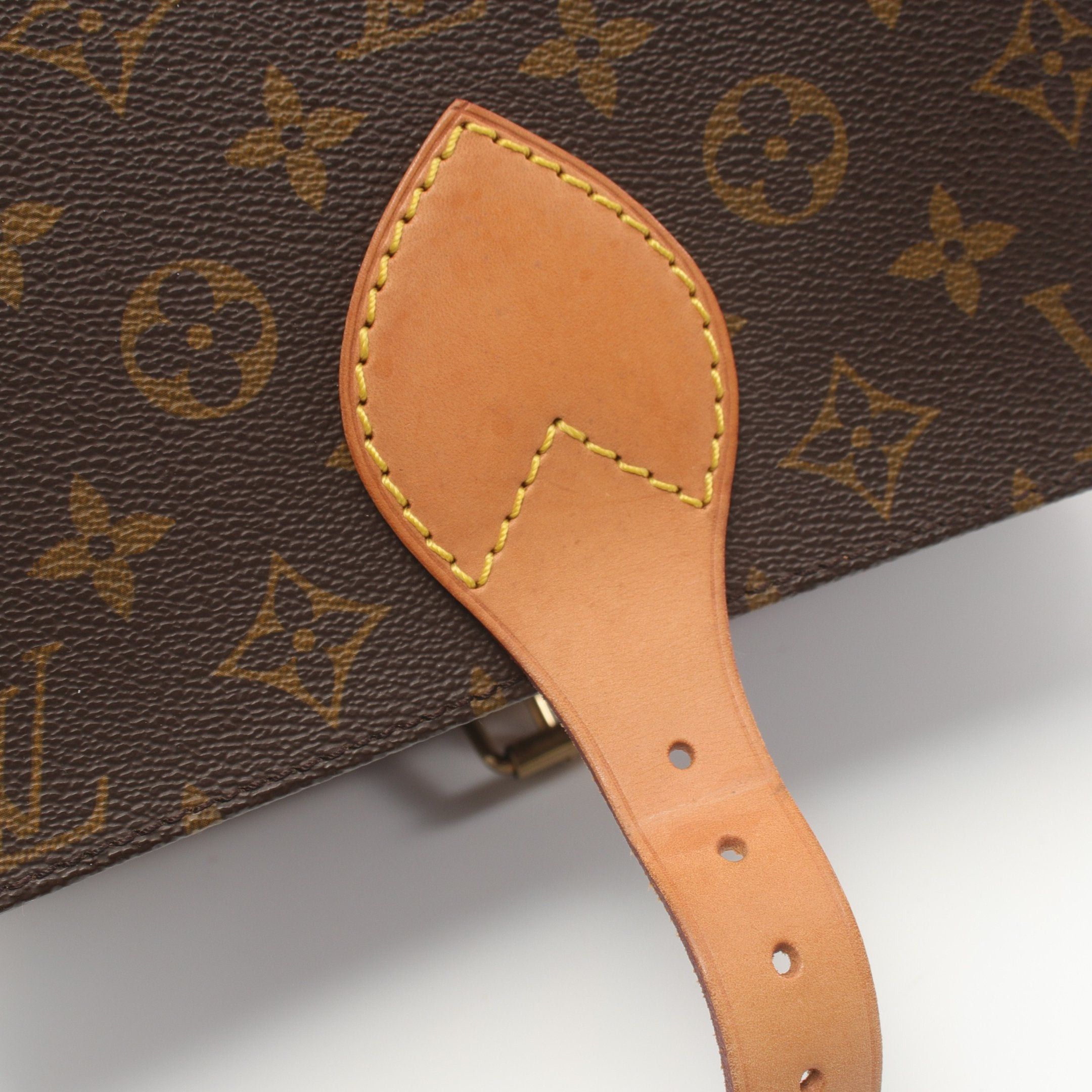Louis Vuitton Louis Vuitton Cartesier Gm Monogram Shoulder Bag Leather Brown Size ONE SIZE - 10 Thumbnail