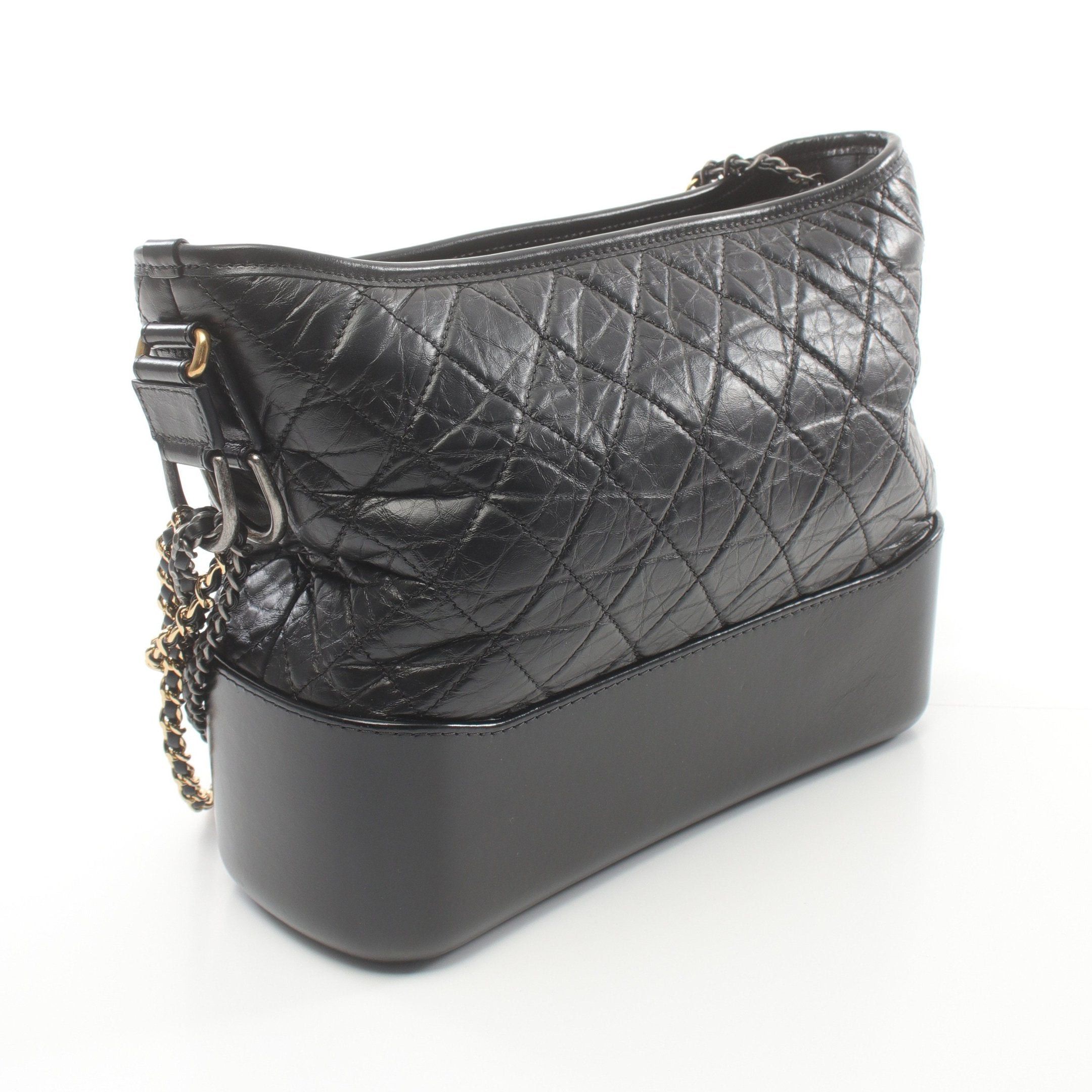 Chanel Chanel Gabriel De Chanel Large Hobo Chain Shoulder Bag Leather Black Combination Metal Fittings Size ONE SIZE - 2 Thumbnail