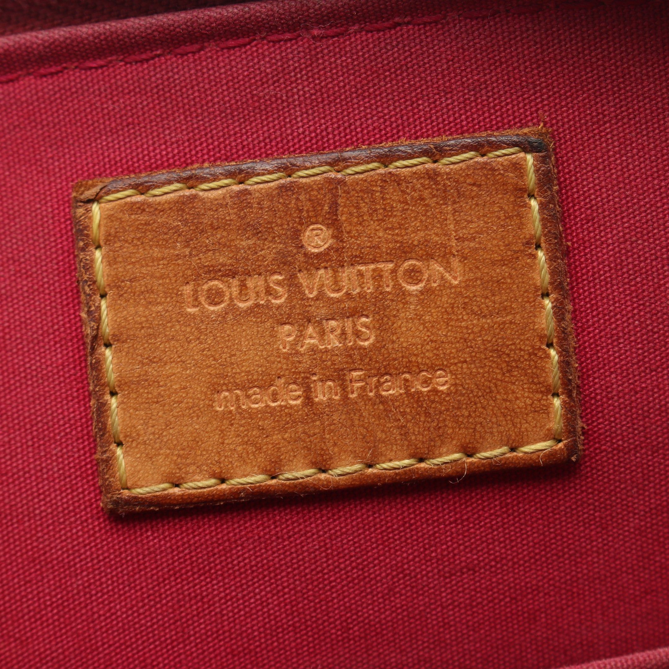 Louis Vuitton Louis Vuitton Alma Bb Monogram Vernis Rose Andian Handbag Leather Pink Purple Size ONE SIZE - 4 Thumbnail