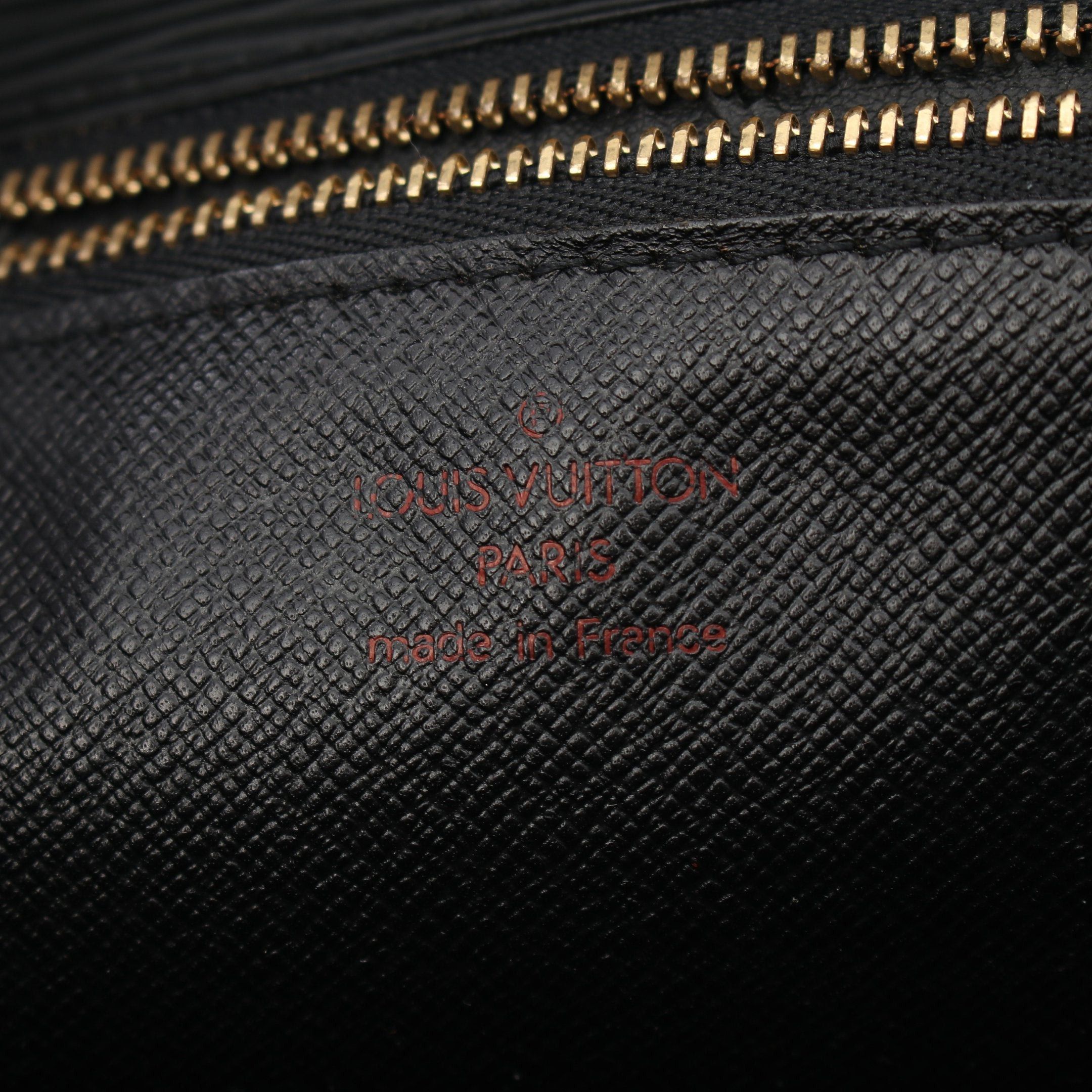 Louis Vuitton Louis Vuitton Monceau Epi Noir Handbag Leather Black Size ONE SIZE - 4 Thumbnail