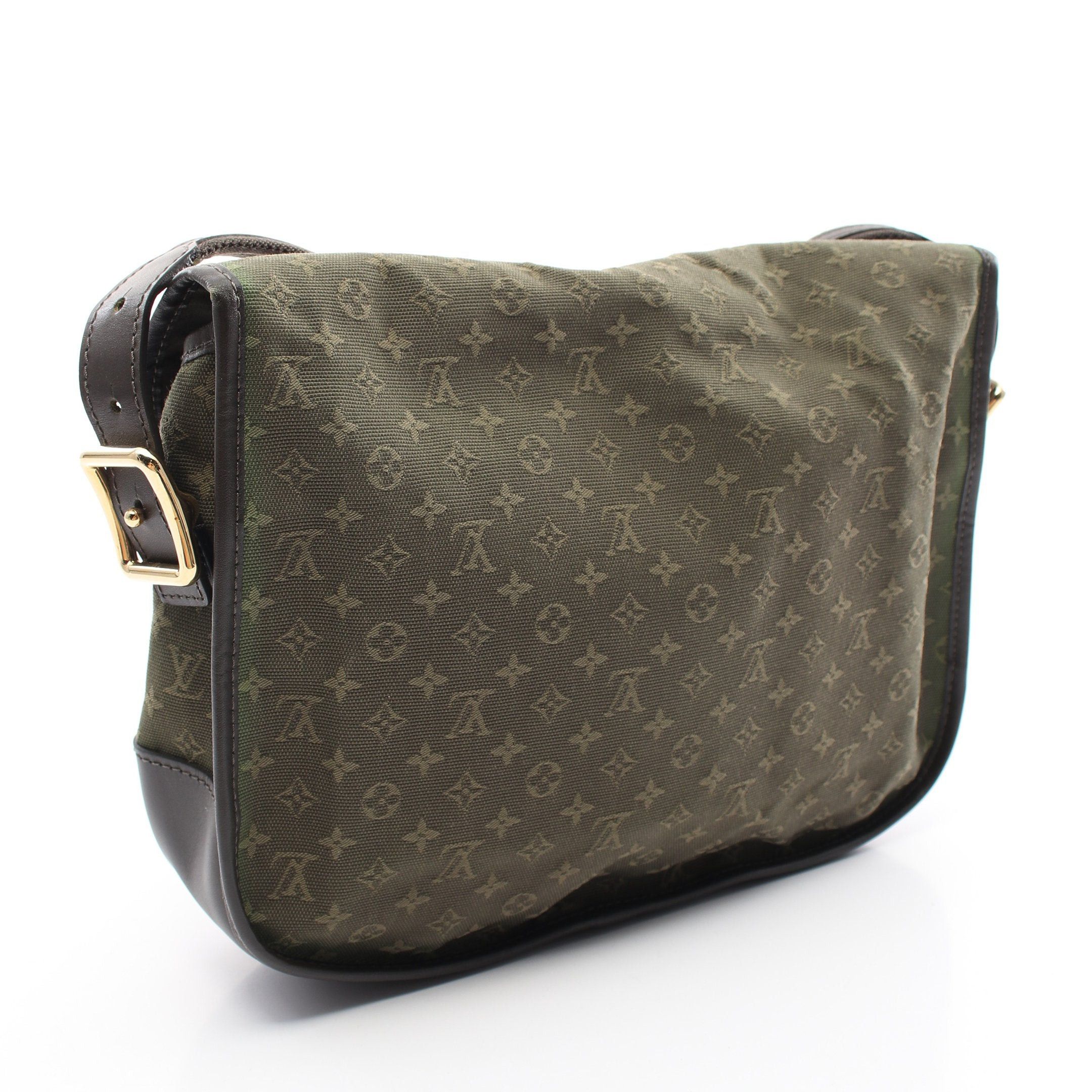 Louis Vuitton Louis Vuitton Belanger Monogram Mini Tst Khaki Shoulder Bag Canvas Leather Green Size ONE SIZE - 2 Thumbnail