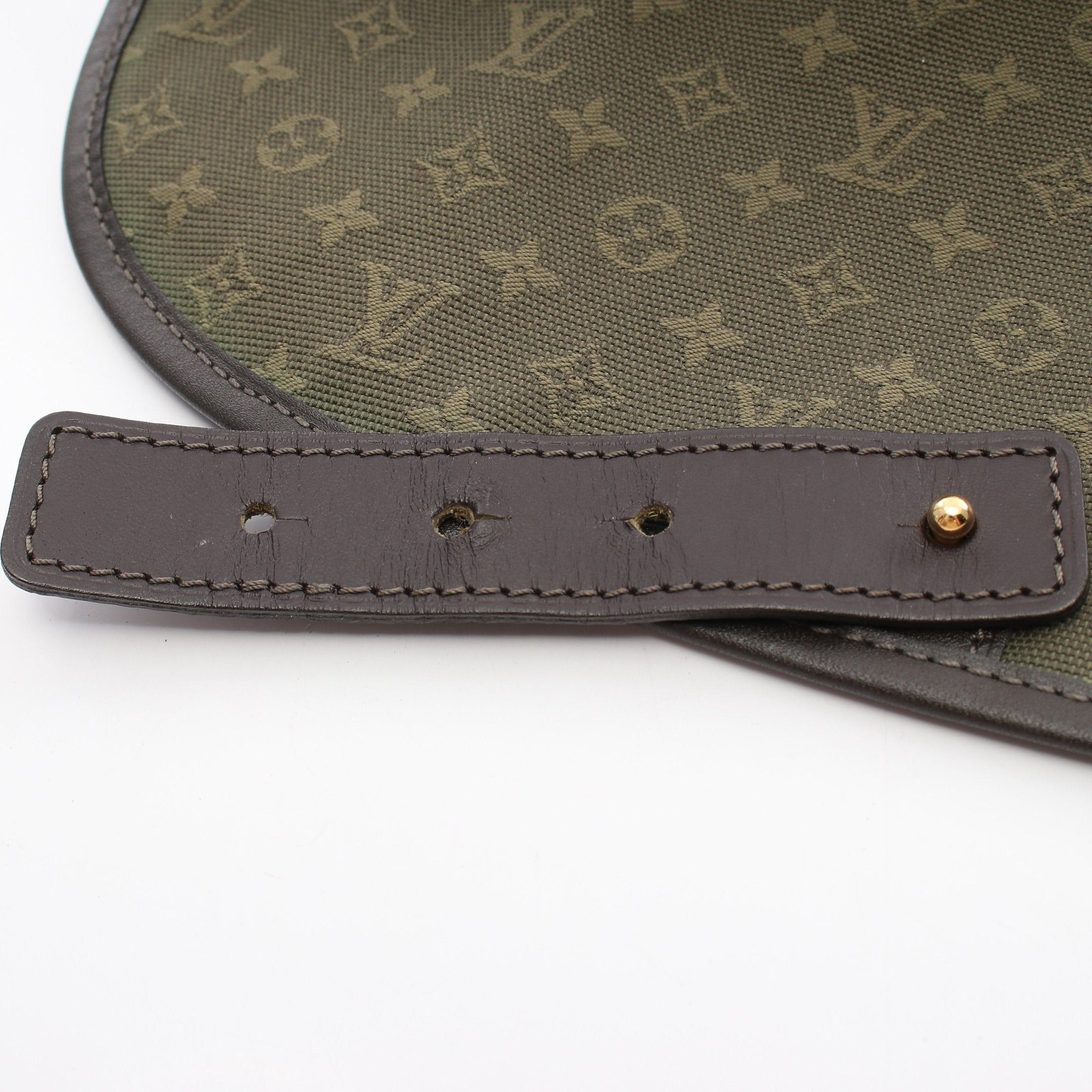 Louis Vuitton Louis Vuitton Belanger Monogram Mini Tst Khaki Shoulder Bag Canvas Leather Green Size ONE SIZE - 9 Thumbnail