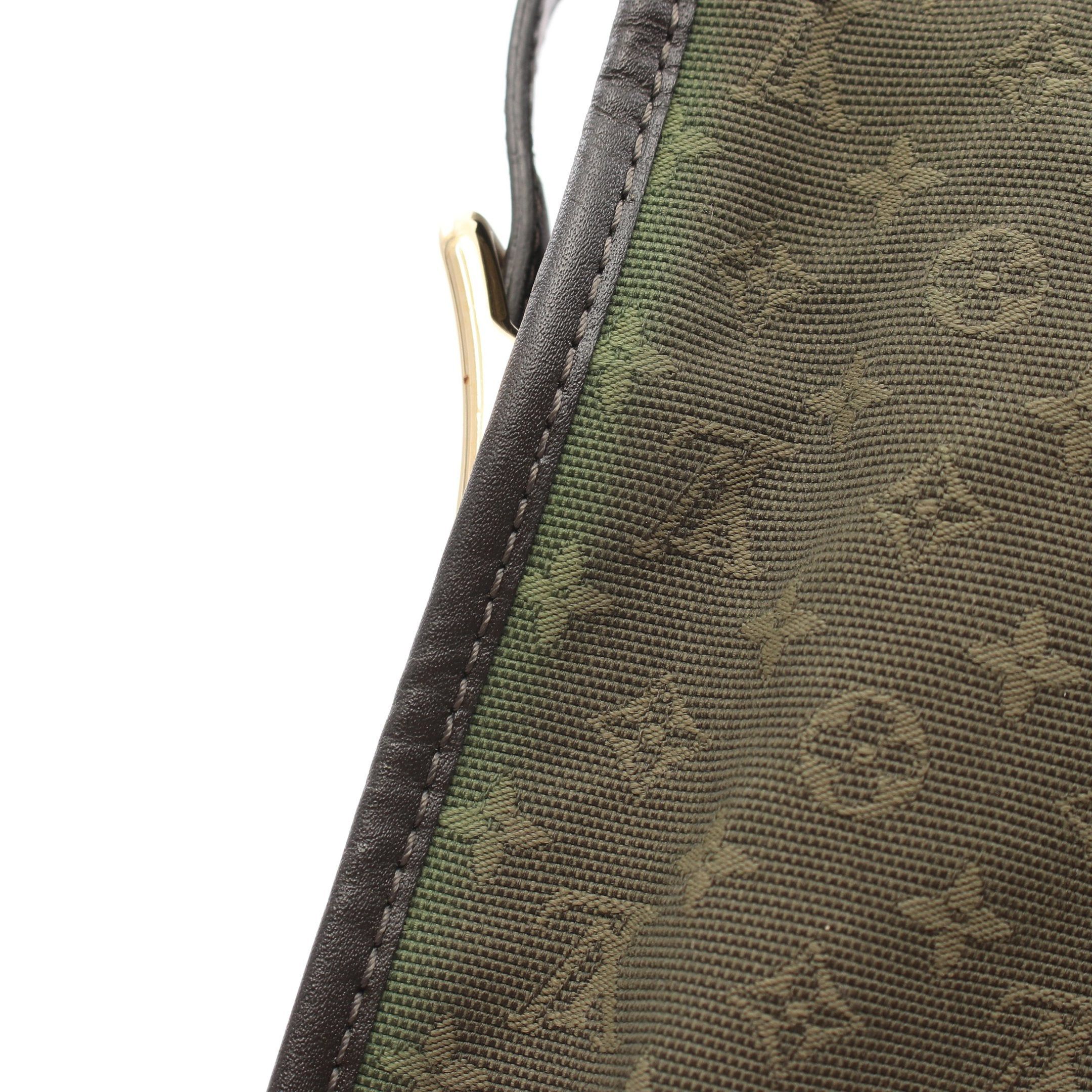 Louis Vuitton Louis Vuitton Belanger Monogram Mini Tst Khaki Shoulder Bag Canvas Leather Green Size ONE SIZE - 6 Thumbnail