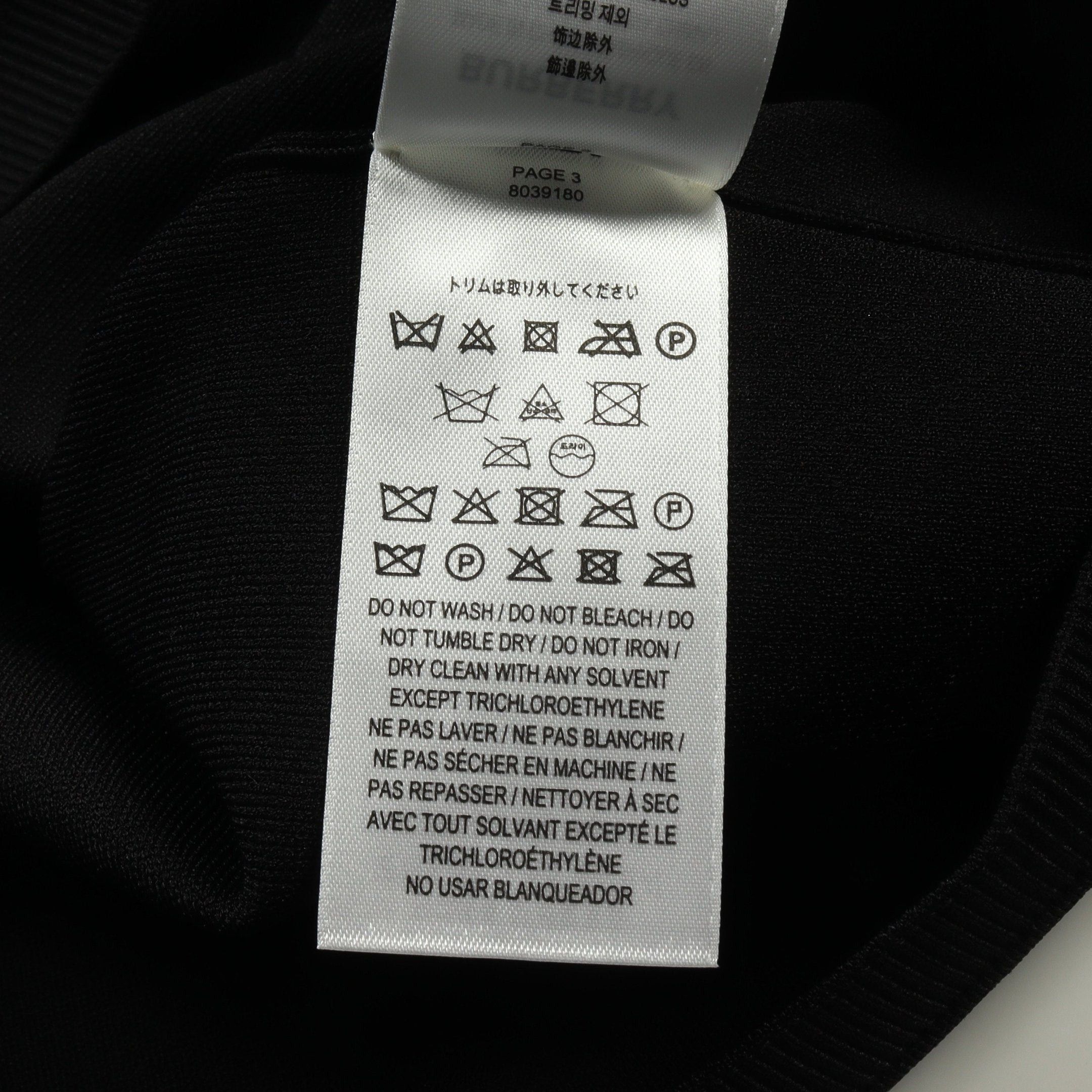 Burberry Burberry One Piece Viscose Black Size ONE SIZE - 6 Thumbnail