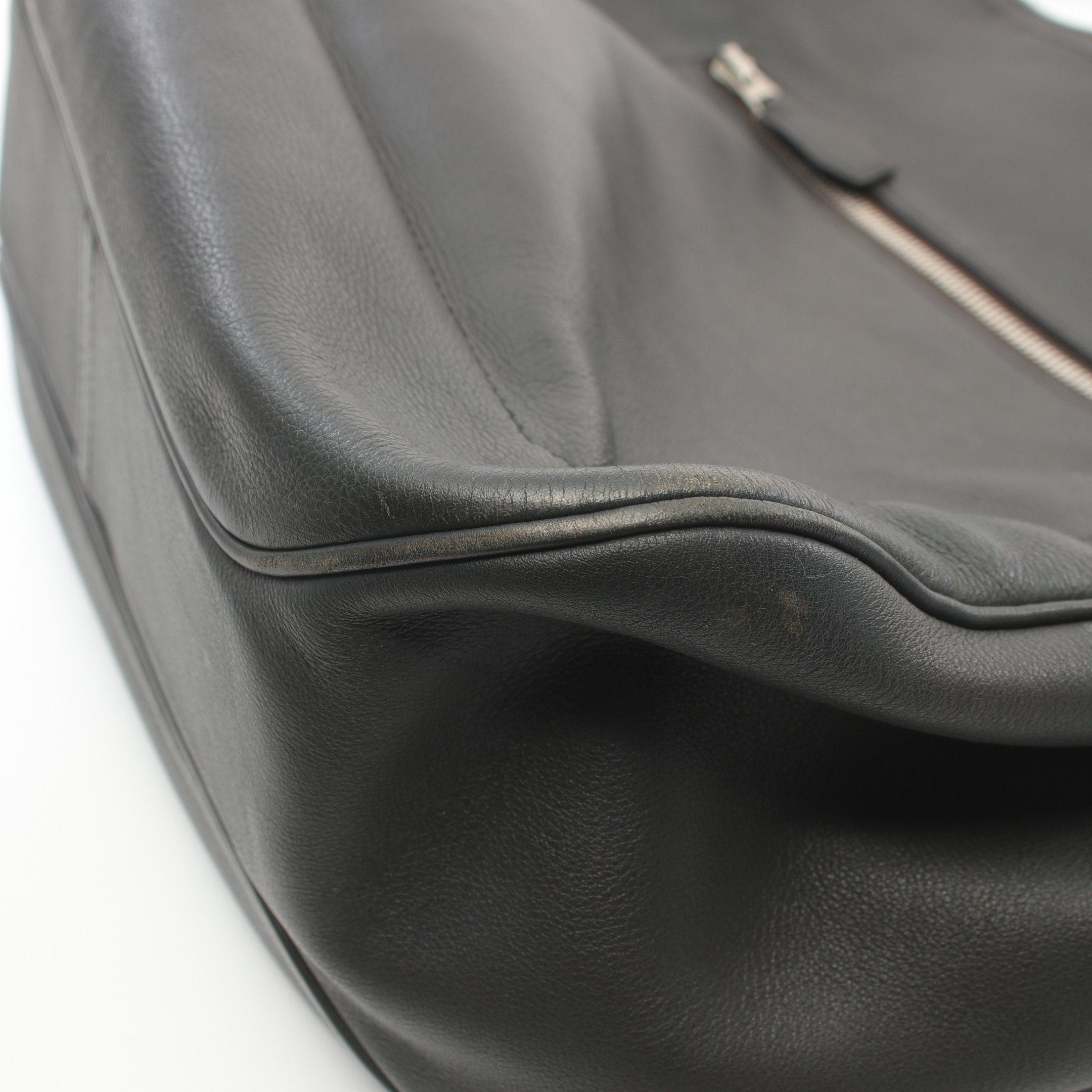 Hermes Hermes City Slide Mm Shoulder Bag Evercalf Black Silver Hardware C Engraved Size ONE SIZE - 7 Thumbnail