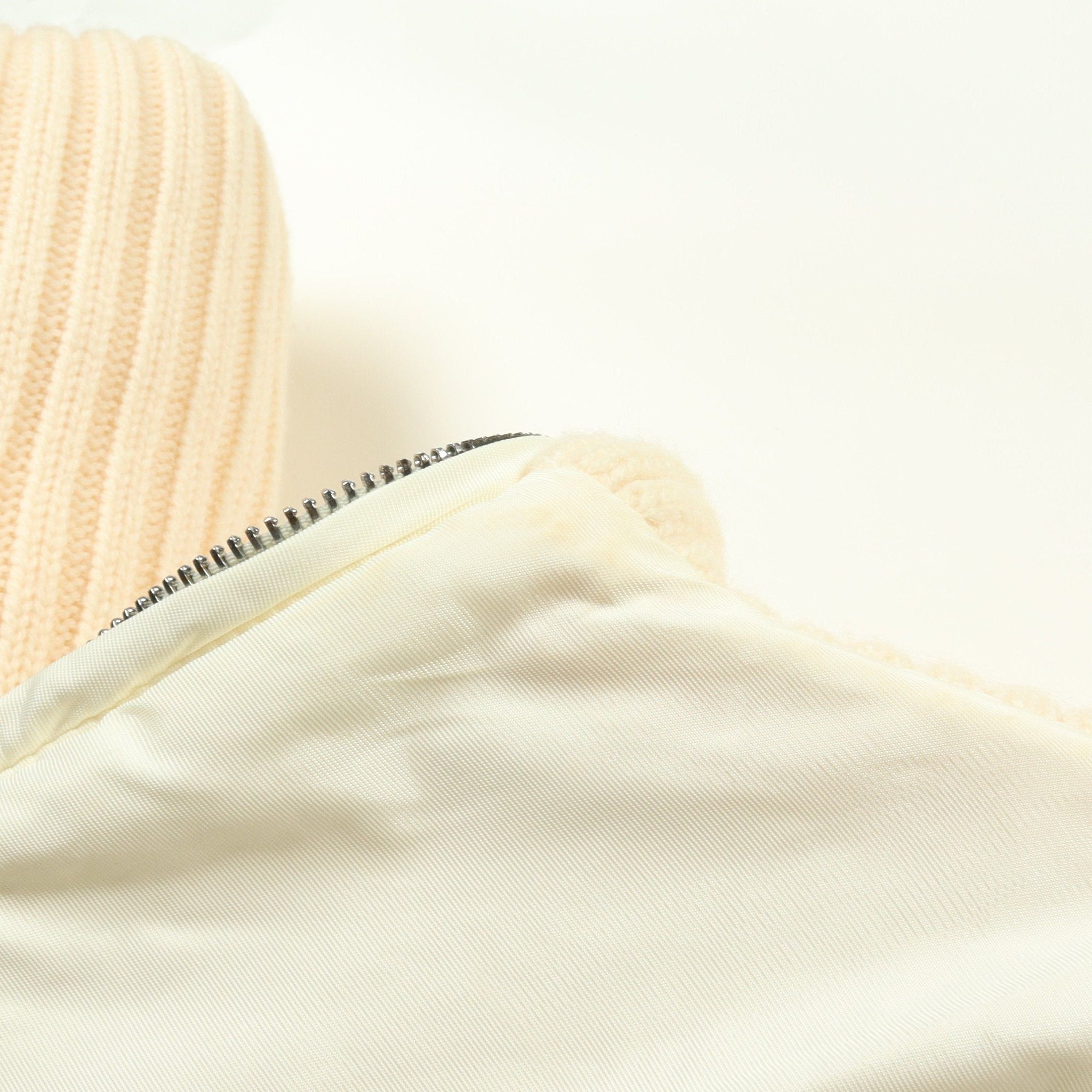 Chanel Chanel Sports Line Down Jacket Polyamide Wool White Ivory 00A Size ONE SIZE - 9 Thumbnail