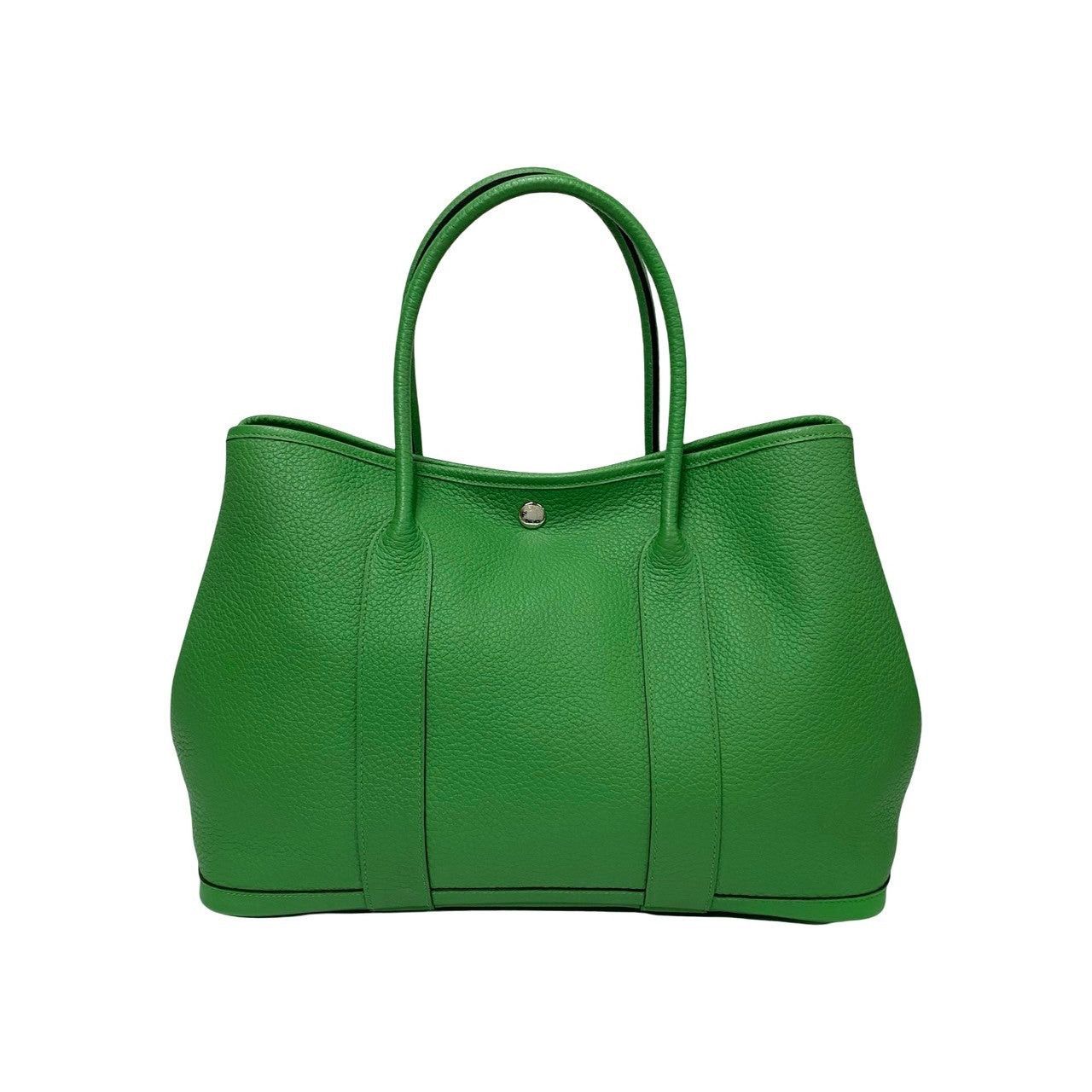 Hermes Hermes Handbag Green Country Size ONE SIZE - 4 Thumbnail