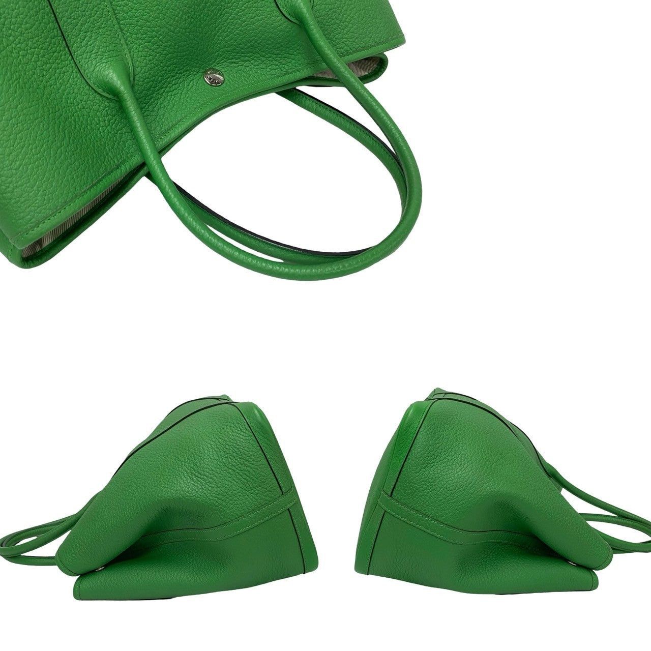 Hermes Hermes Handbag Green Country Size ONE SIZE - 5 Thumbnail