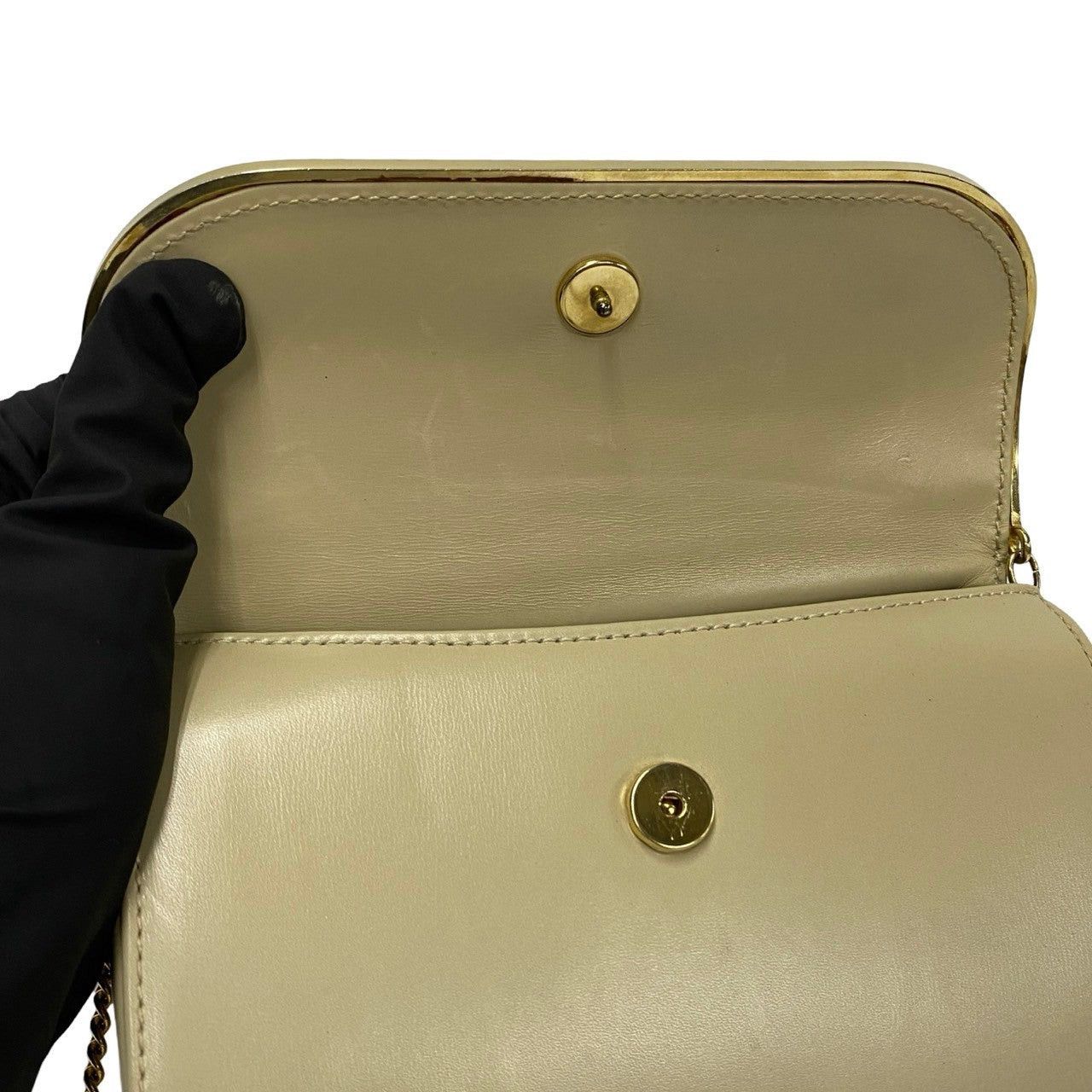 Gucci Gucci Shoulder Bag White Leather Size ONE SIZE - 8 Thumbnail