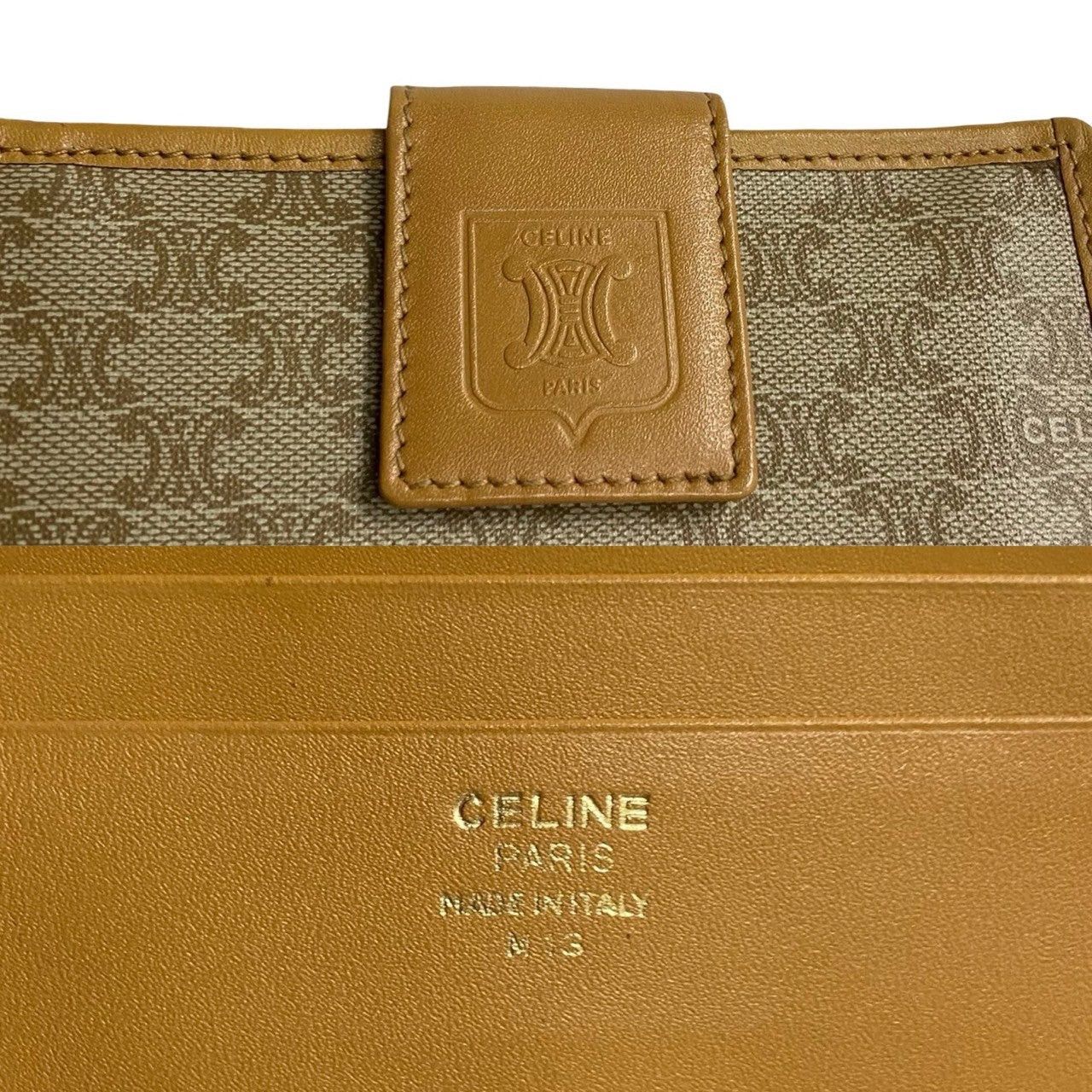 Celine Celine Wallet Brown PVC Size ONE SIZE - 2 Thumbnail