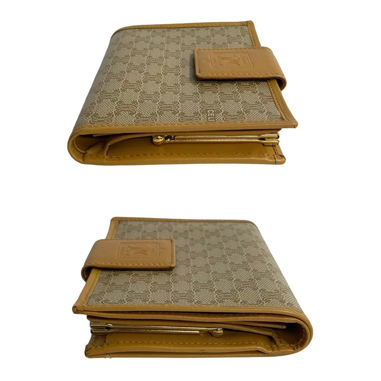 Celine Celine Wallet Brown PVC Size ONE SIZE - 4 Thumbnail