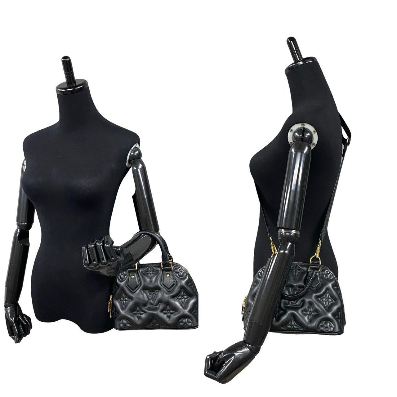 Louis Vuitton Louis Vuitton Shoulder Bag Black Leather Size ONE SIZE - 2 Thumbnail
