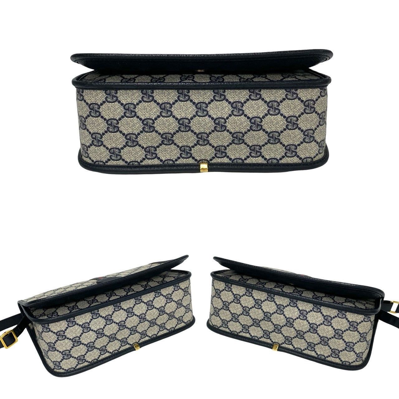 Gucci Gucci Shoulder Bag Navy Leather Size ONE SIZE - 6 Thumbnail