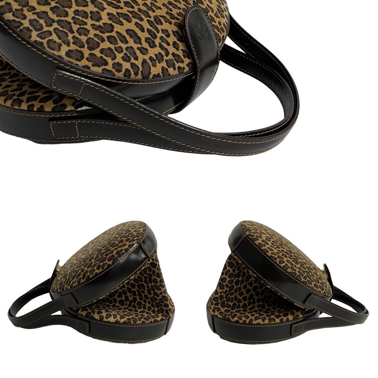 Loewe Loewe Shoulder Bag Brown Leather Size ONE SIZE - 5 Thumbnail