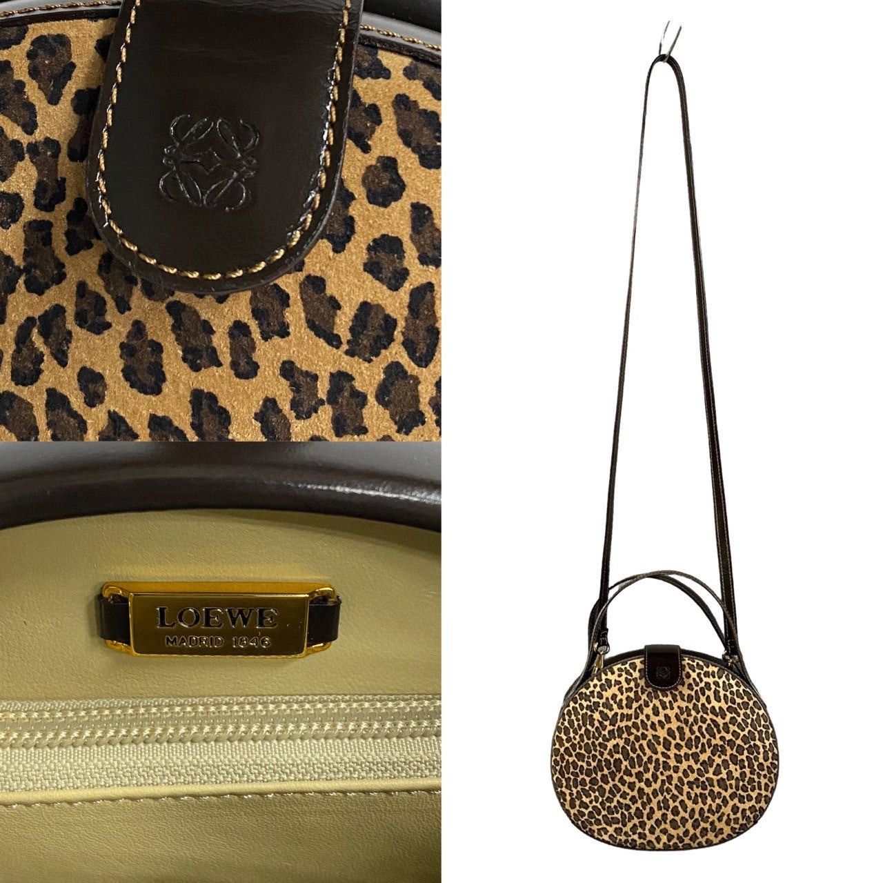 Loewe Loewe Shoulder Bag Brown Leather Size ONE SIZE - 3 Thumbnail