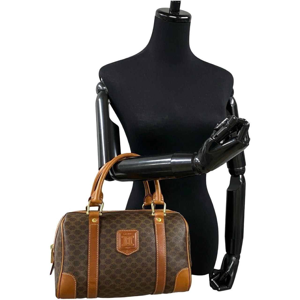 Celine Celine Handbag Brown Leather Size ONE SIZE - 2 Thumbnail