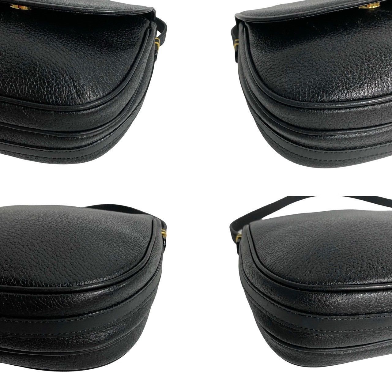 Burberry Burberry Shoulder Bag Black Leather Size ONE SIZE - 7 Thumbnail