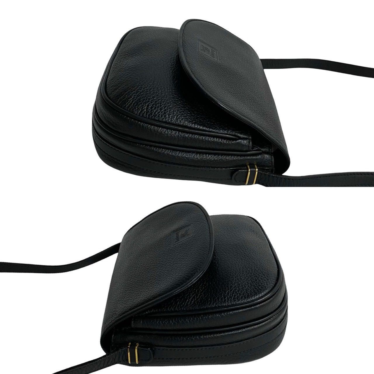Burberry Burberry Shoulder Bag Black Leather Size ONE SIZE - 5 Thumbnail