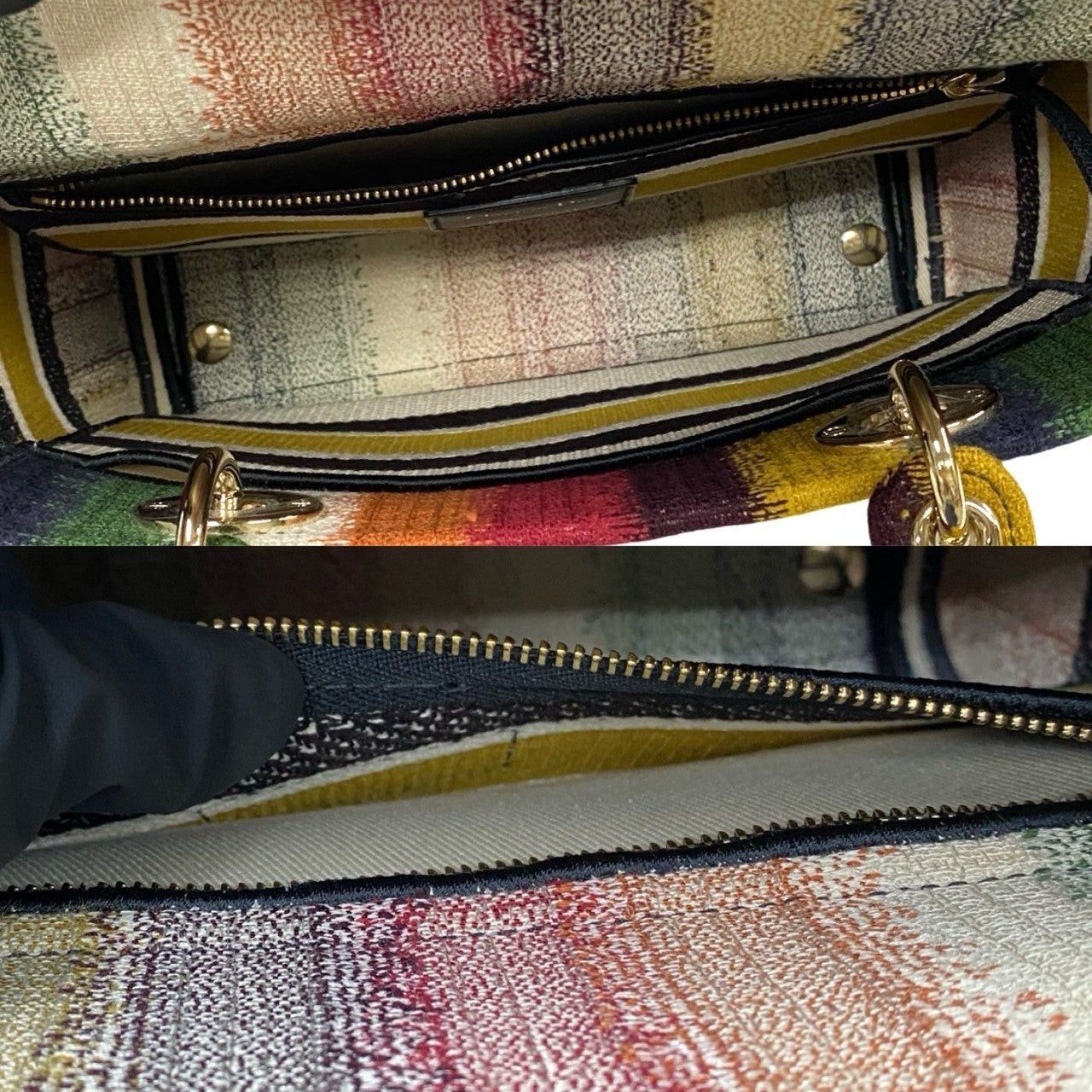 Dior Dior Shoulder Bag Multicolor Canvas Size ONE SIZE - 8 Thumbnail