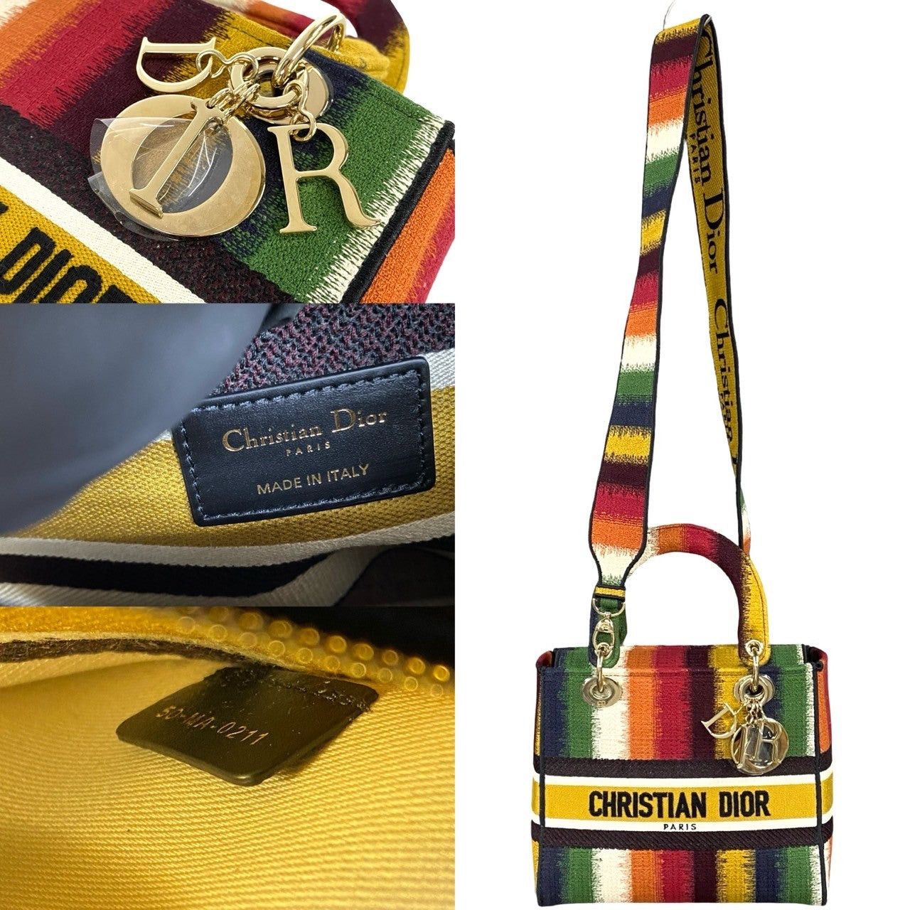 Dior Dior Shoulder Bag Multicolor Canvas Size ONE SIZE - 3 Thumbnail