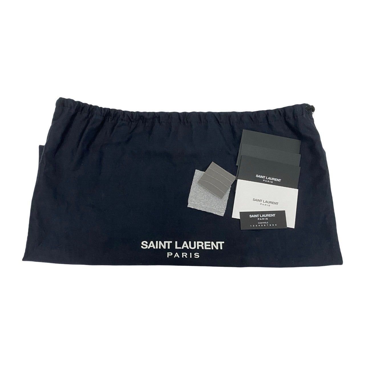 Yves Saint Laurent Yves Saint Laurent Shoulder Bag Gray Leather Size ONE SIZE - 9 Thumbnail
