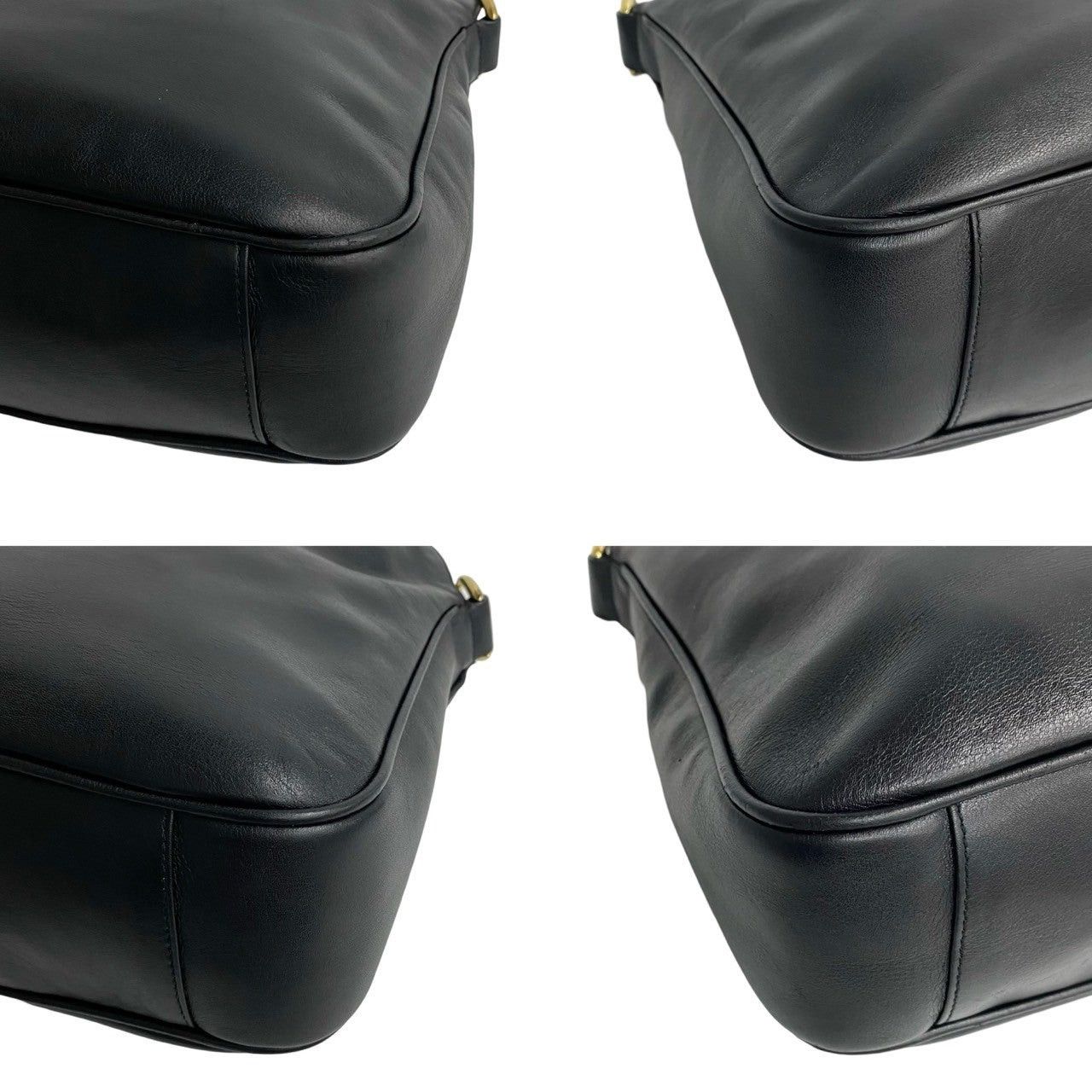 Gucci Gucci Shoulder Bag Black Leather Size ONE SIZE - 7 Thumbnail