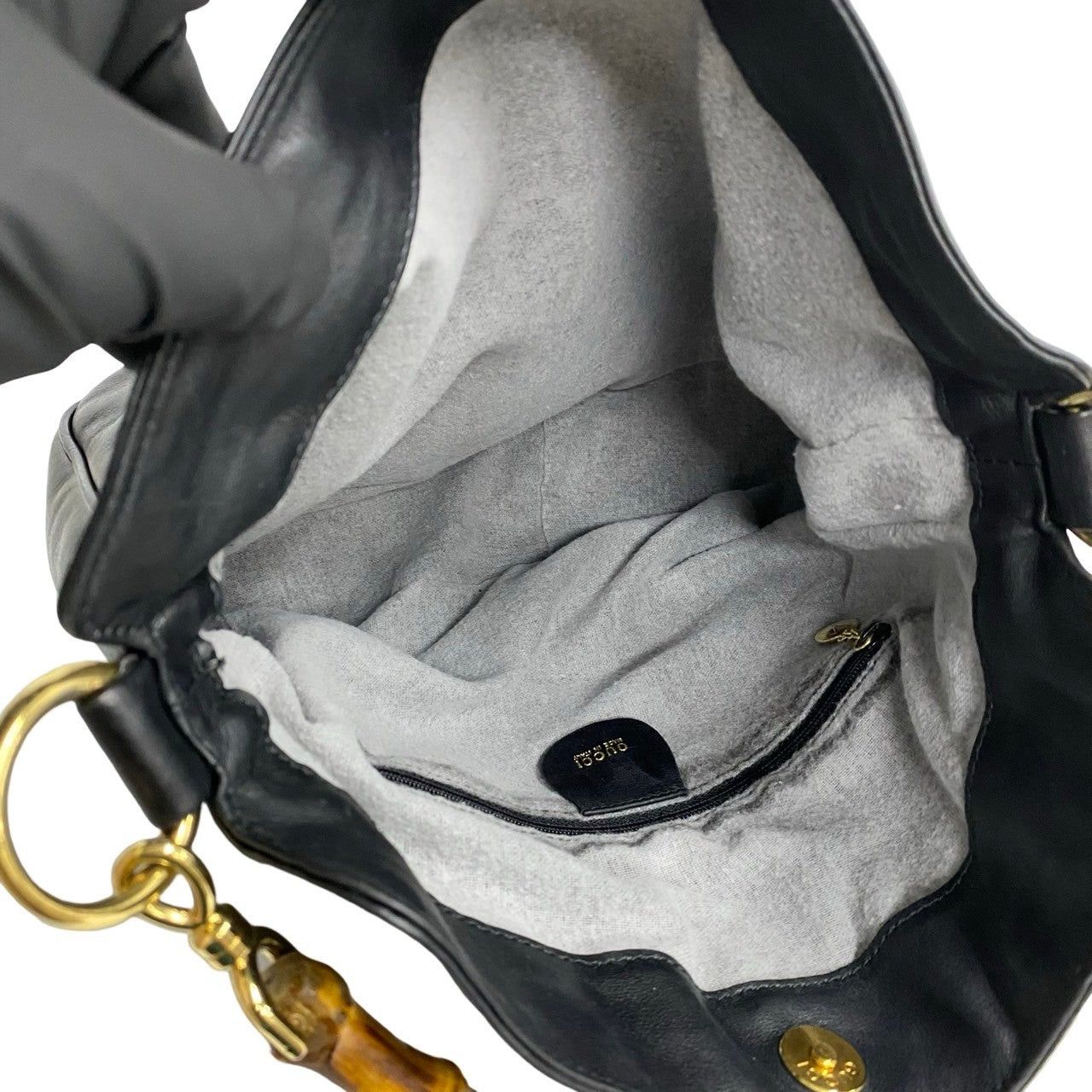 Gucci Gucci Shoulder Bag Black Leather Size ONE SIZE - 9 Thumbnail